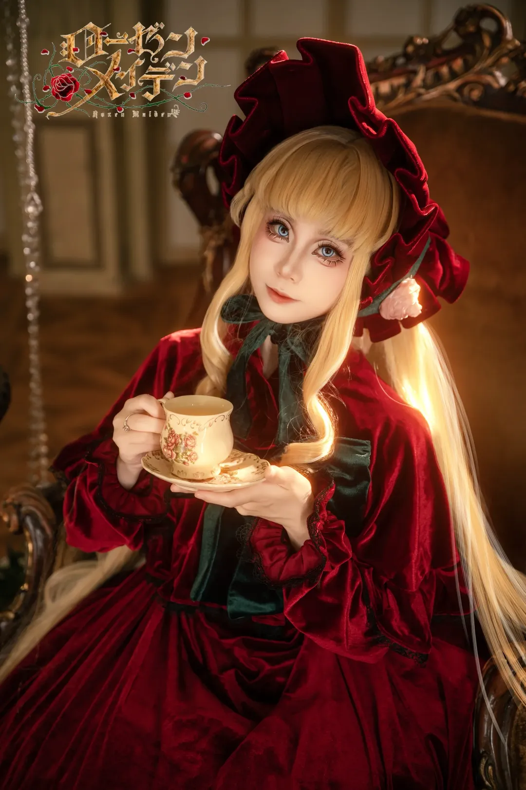 【真紅cos】薔薇少女的午後紅茶，定格高貴的瞬間 - 第 1 張