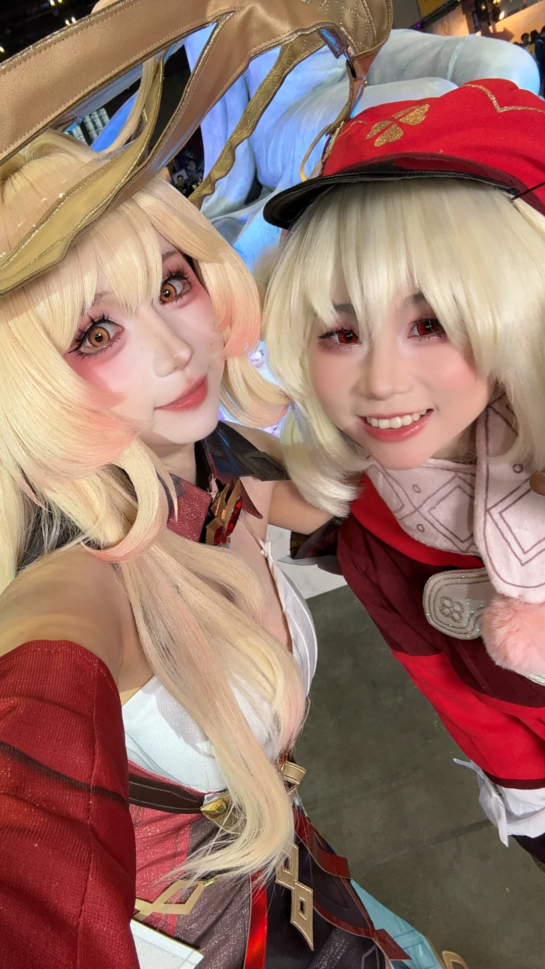 【可莉cos】D1原神Fes：排队逛展，无料发完 - 第 1 张