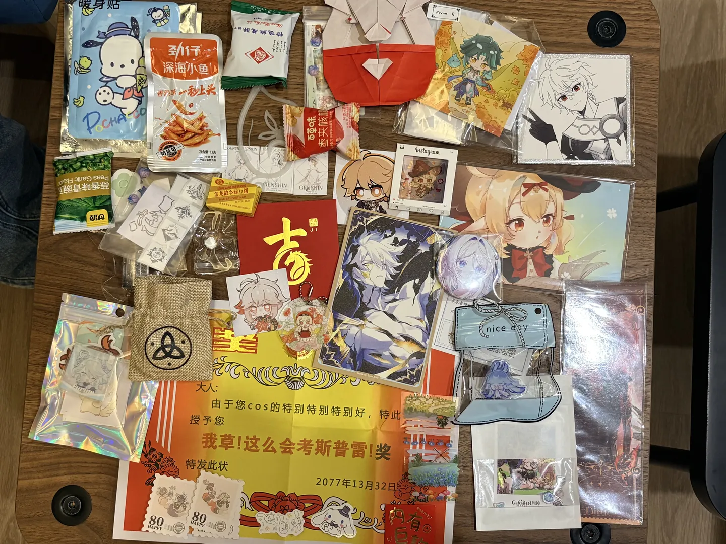 【可莉cos】D1原神Fes：排队逛展，无料发完 - 第 5 张