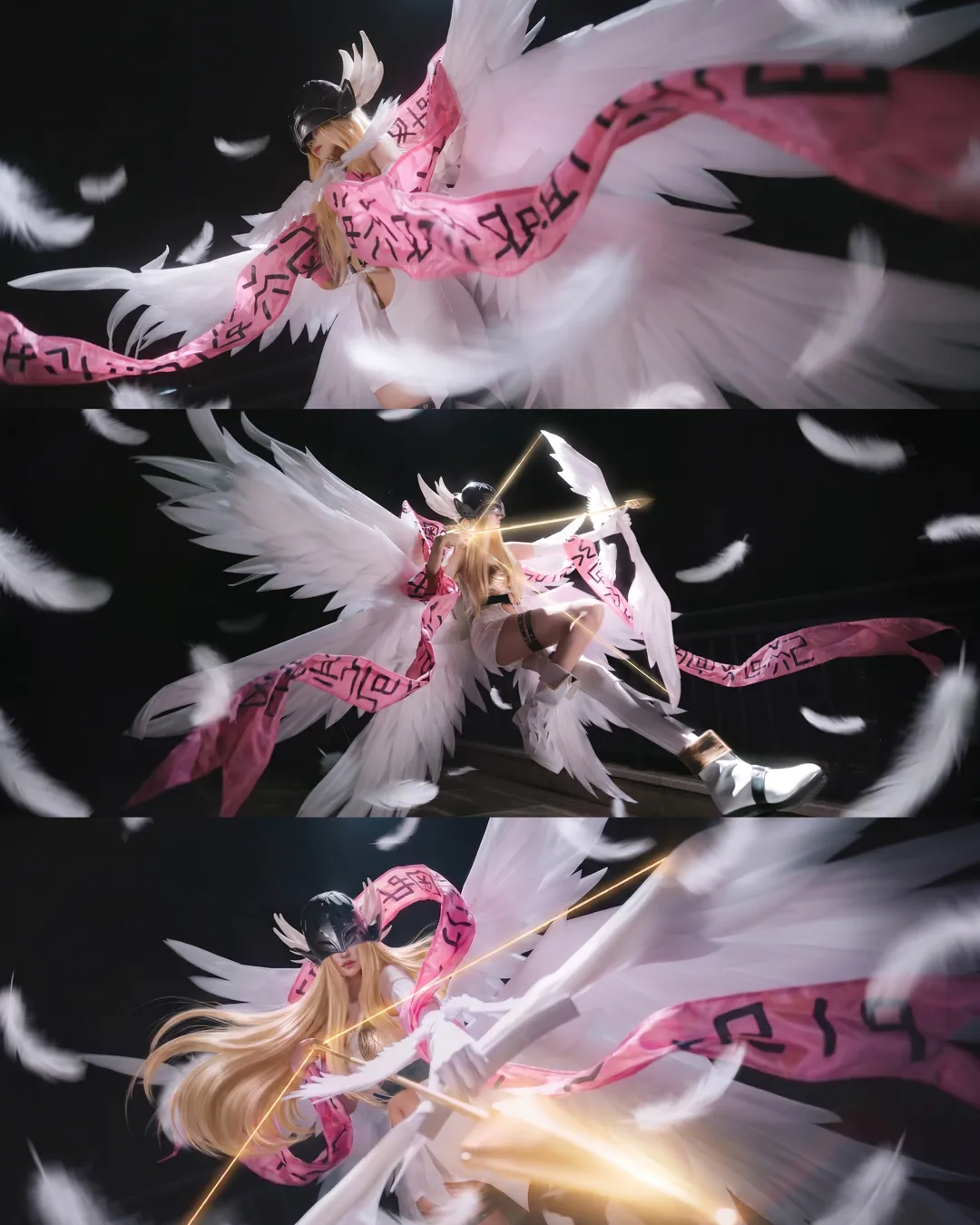 [Angewomon cosplay] The Sacred Messenger from Digimon: Revisiting Old Photos - Image 2