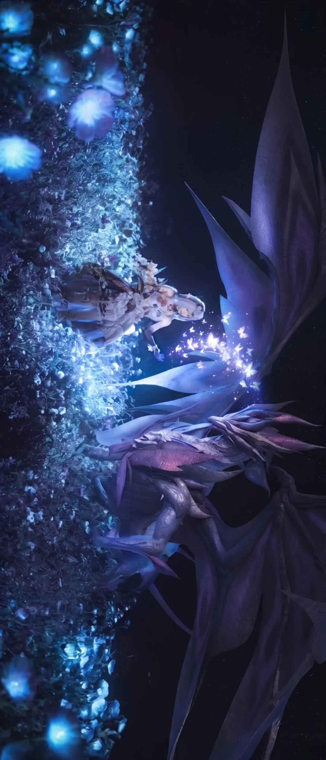 【遐蝶cos】崩坏星穹铁道，温柔花海里的夜精灵 - 第 2 张