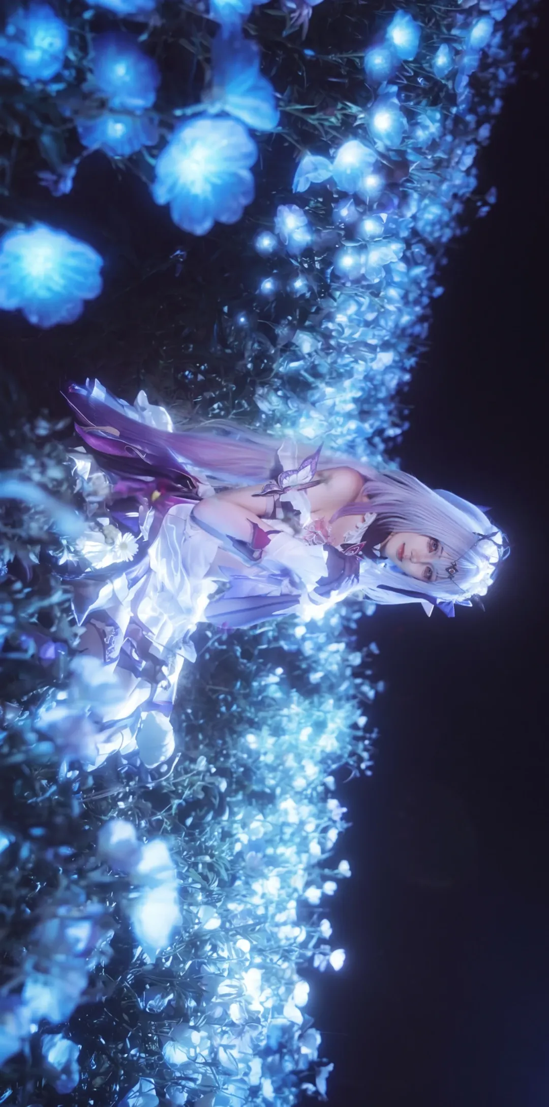 【遐蝶cos】崩坏星穹铁道，温柔花海里的夜精灵 - 第 5 张