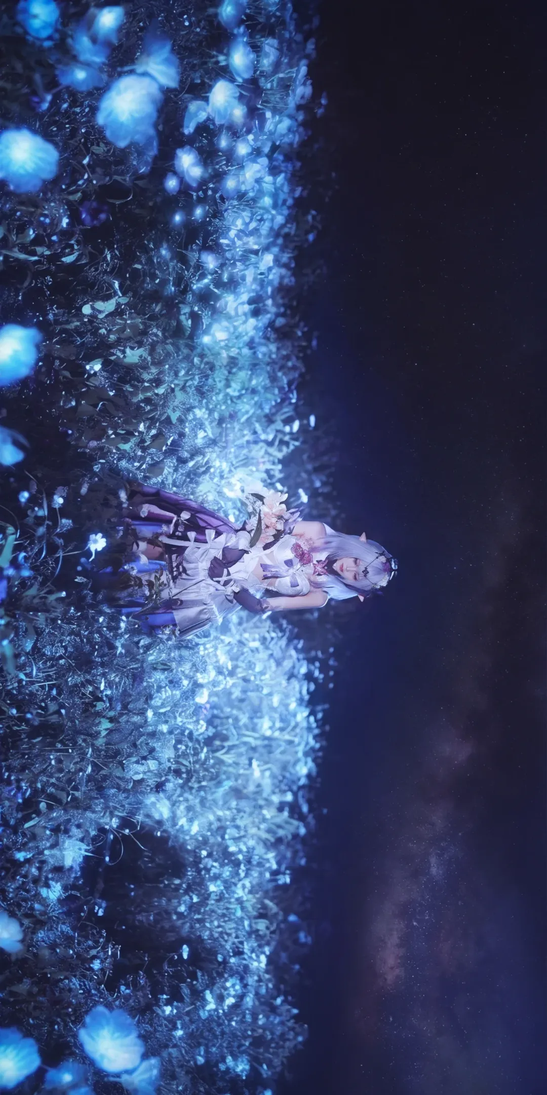 【遐蝶cos】崩坏星穹铁道，温柔花海里的夜精灵 - 第 6 张