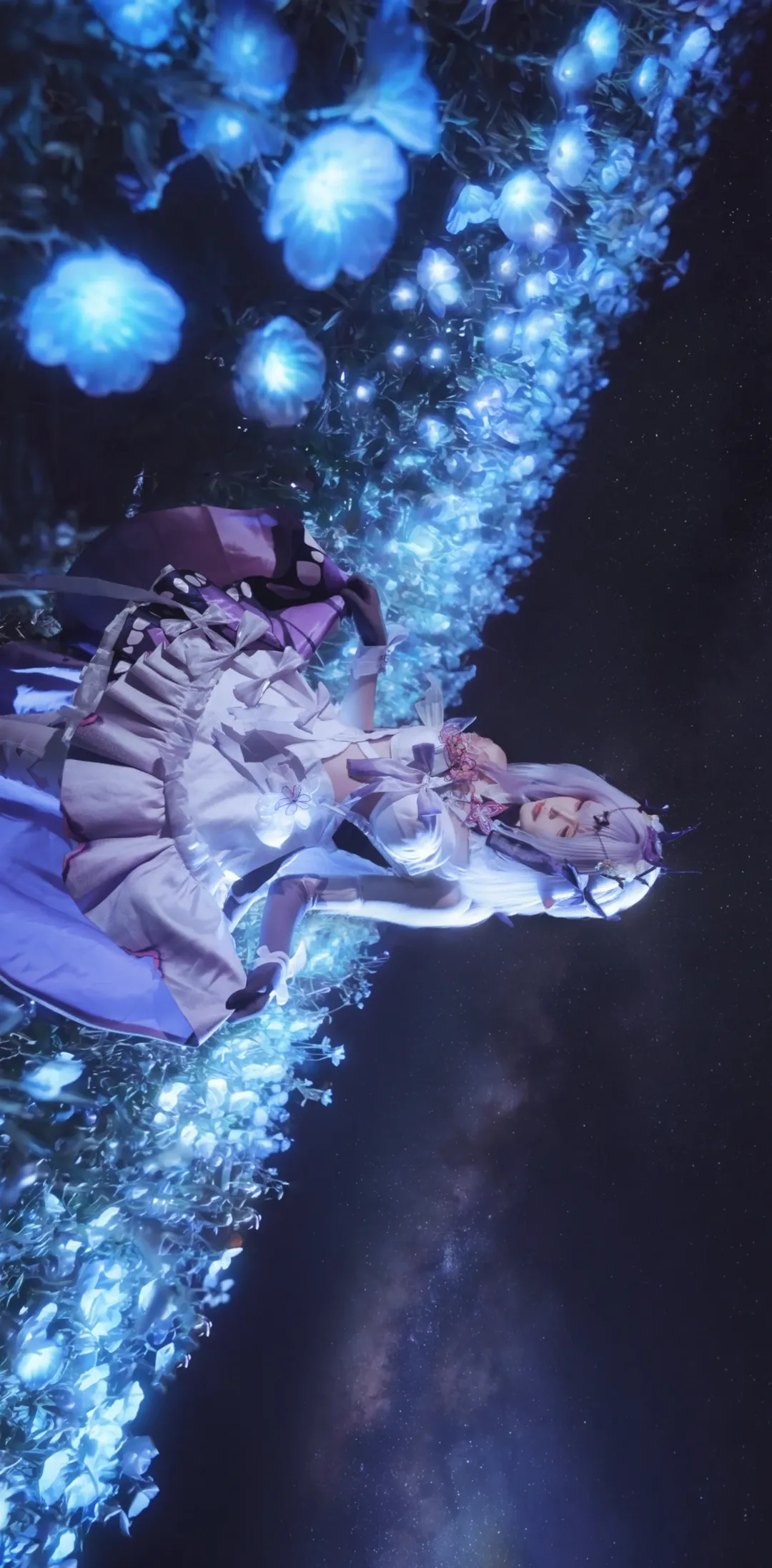 【遐蝶cos】崩坏星穹铁道，温柔花海里的夜精灵 - 第 8 张