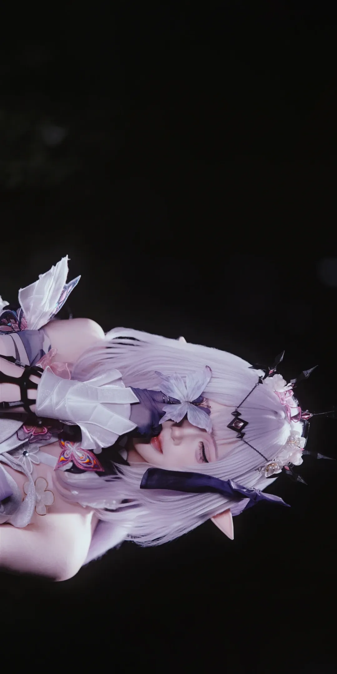 【遐蝶cos】崩坏星穹铁道，温柔花海里的夜精灵 - 第 9 张