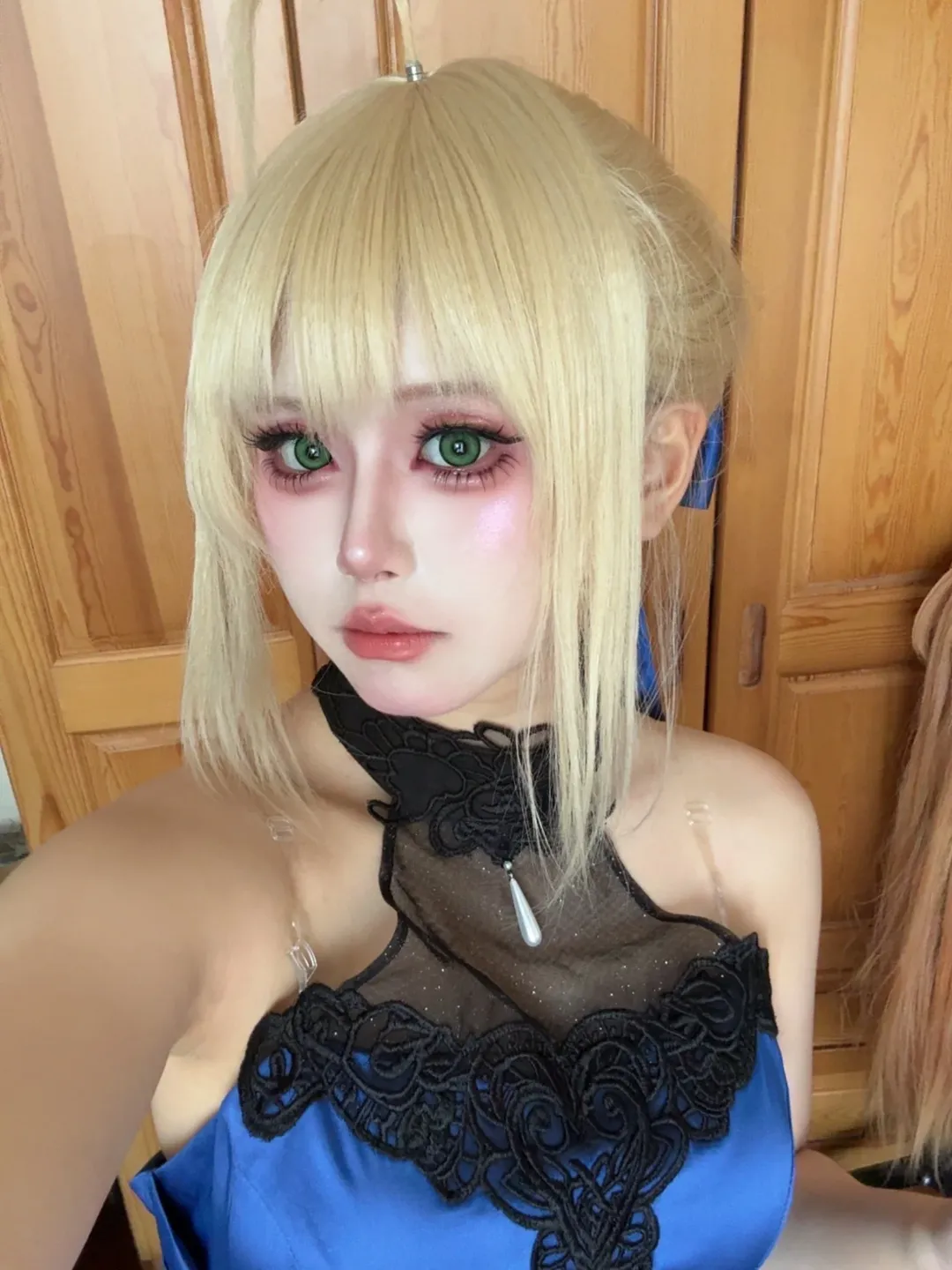 【Saber cos】Fate系列蓝黑战裙拍摄纪实 - 第 1 张