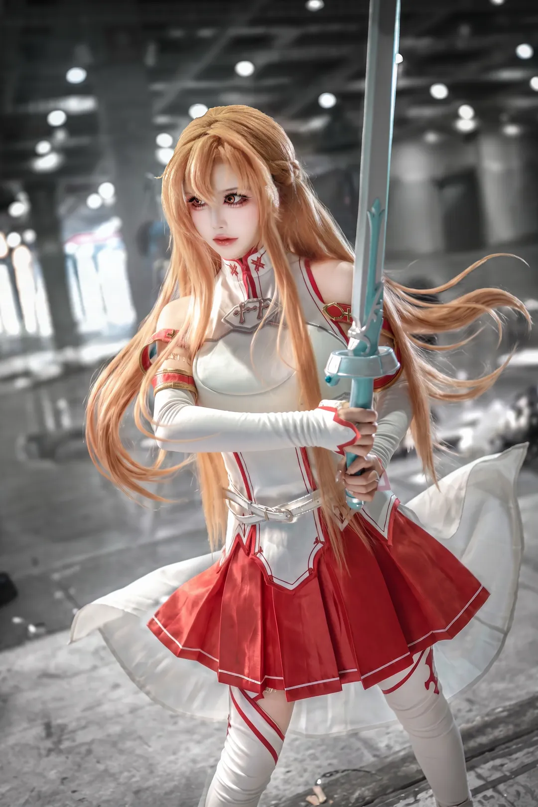 【亚丝娜cos】刀剑神域的闪光瞬间，分享一套漫展场照 - 第 3 张