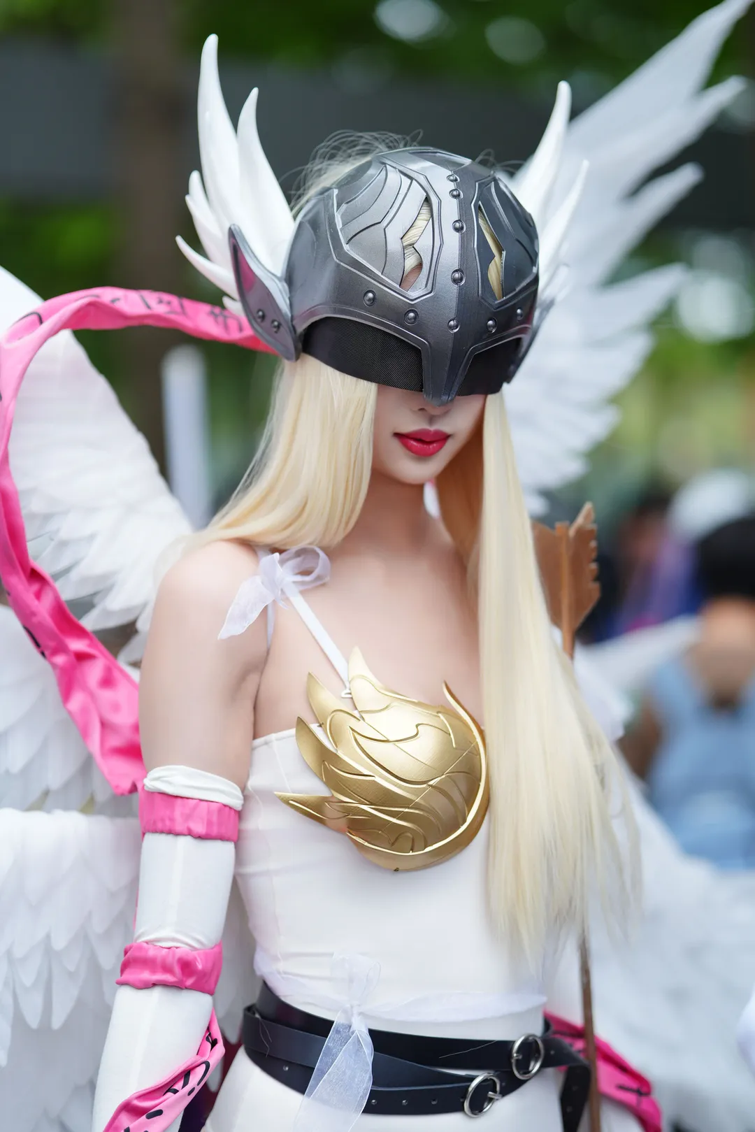 【エンジェウーモン コスプレ】『デジモン』聖なる天使がイベントに降臨 - 1 枚目
