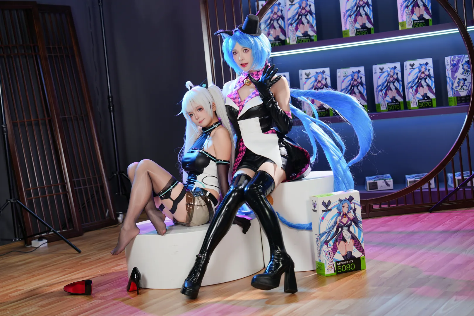 [Aysha cosplay] Blue-Haired Little Witch in Open Source Universe: CICF On-Site Shoot - Image 12