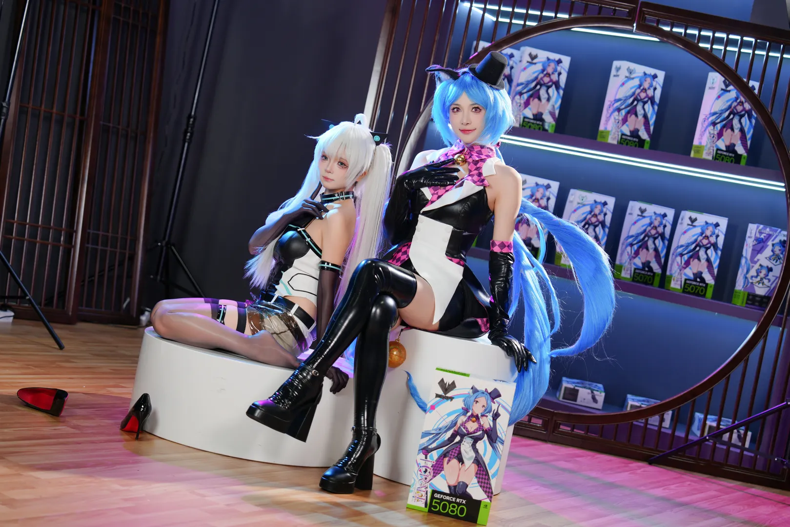 [Aysha cosplay] Blue-Haired Little Witch in Open Source Universe: CICF On-Site Shoot - Image 13