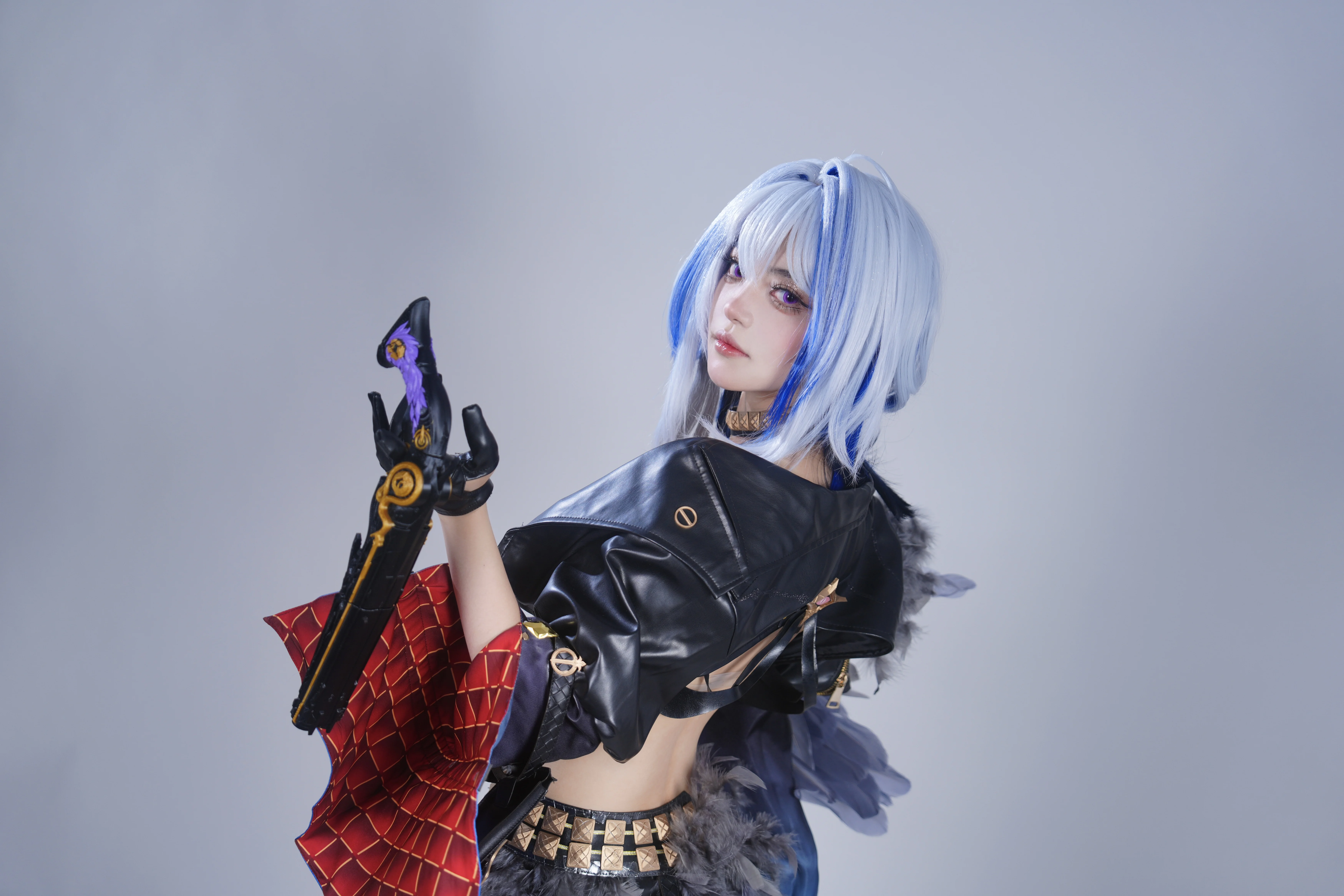 【嘉貝莉娜cos】鳴潮裡的黑羽獵手，燃起不熄之火 - 第 3 張