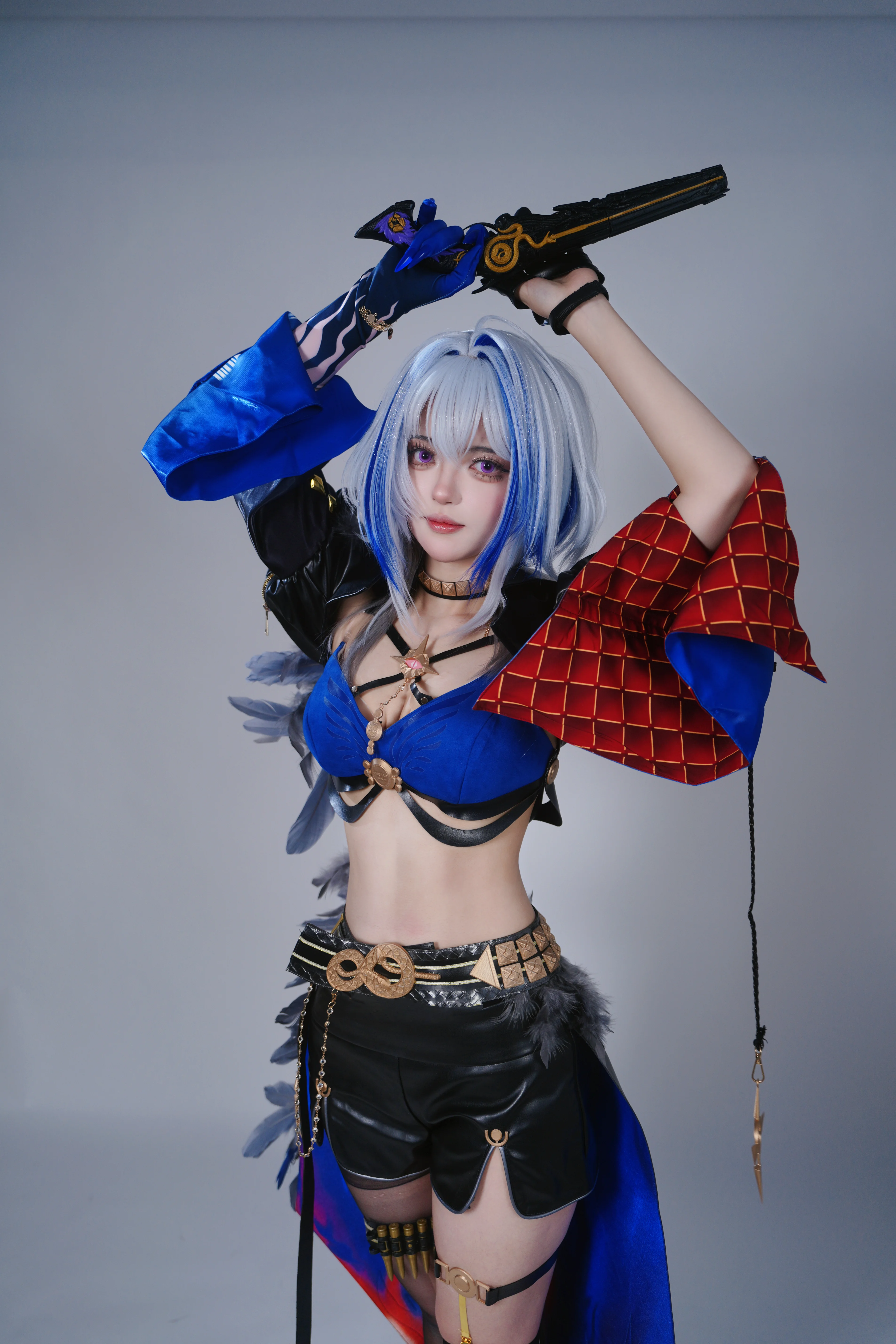 【嘉貝莉娜cos】鳴潮裡的黑羽獵手，燃起不熄之火 - 第 7 張