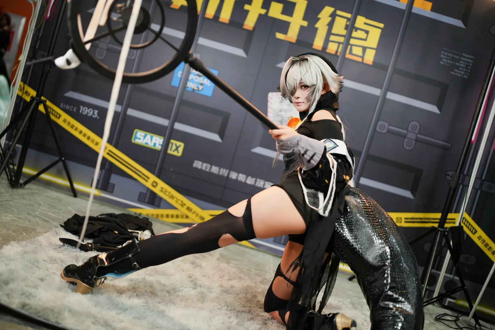 【特米米cos】明日方舟干员的漫展灯光与现场返图 - 第 9 张