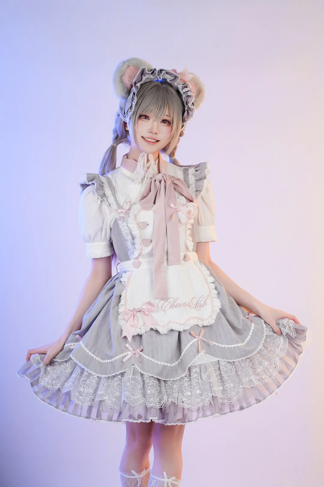 【ロリータコスプレ】ホタルACGエキスポでのグレー＆ホワイト系撮影記録 - 10 枚目