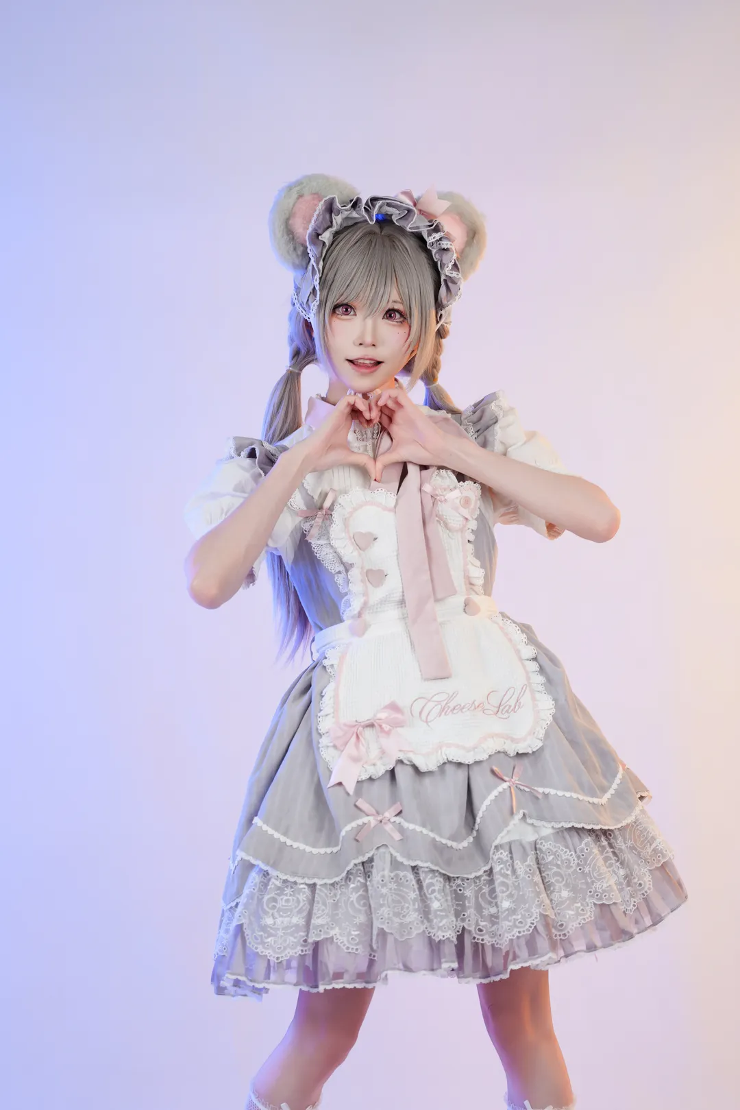 【ロリータコスプレ】ホタルACGエキスポでのグレー＆ホワイト系撮影記録 - 11 枚目