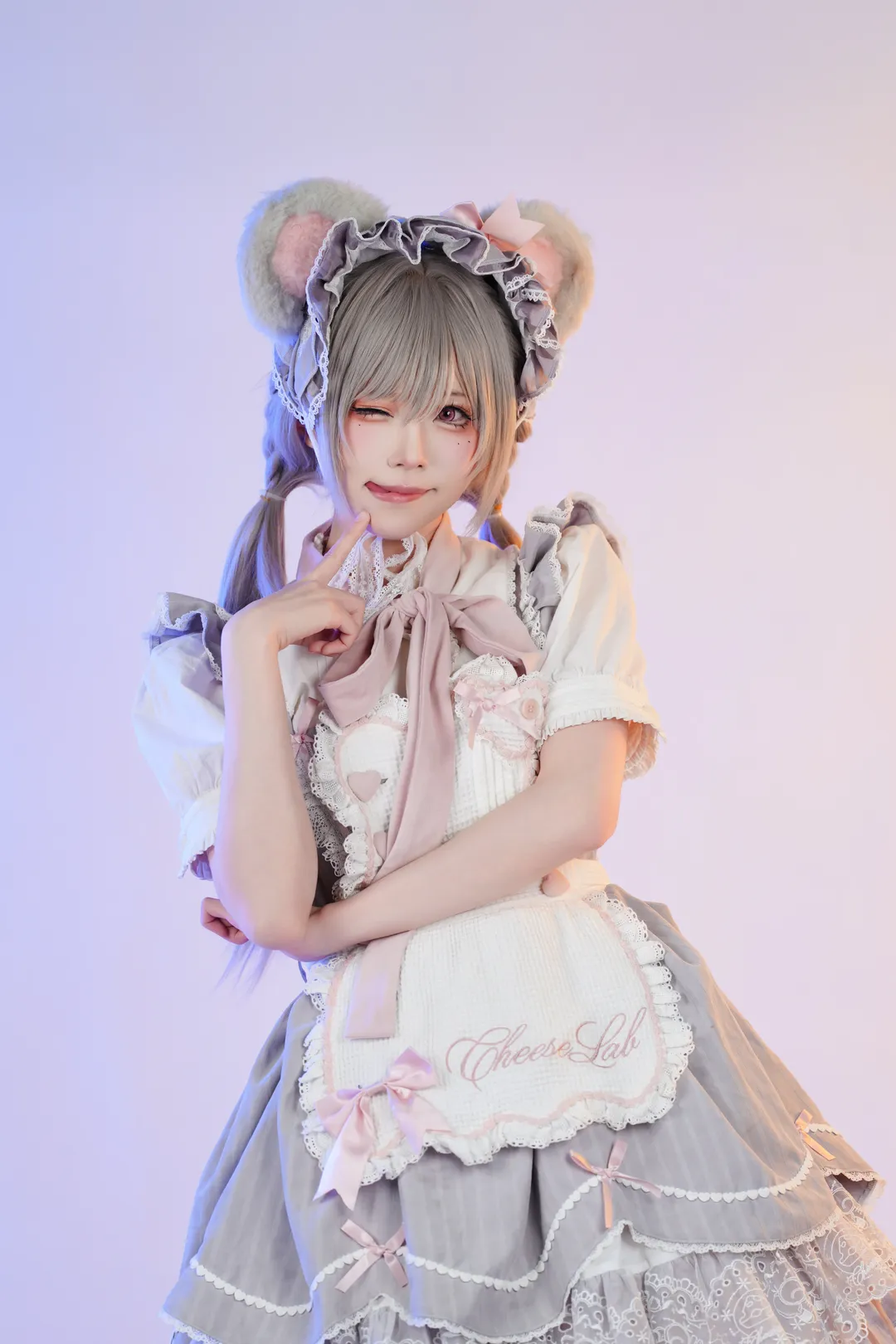 【ロリータコスプレ】ホタルACGエキスポでのグレー＆ホワイト系撮影記録 - 2 枚目