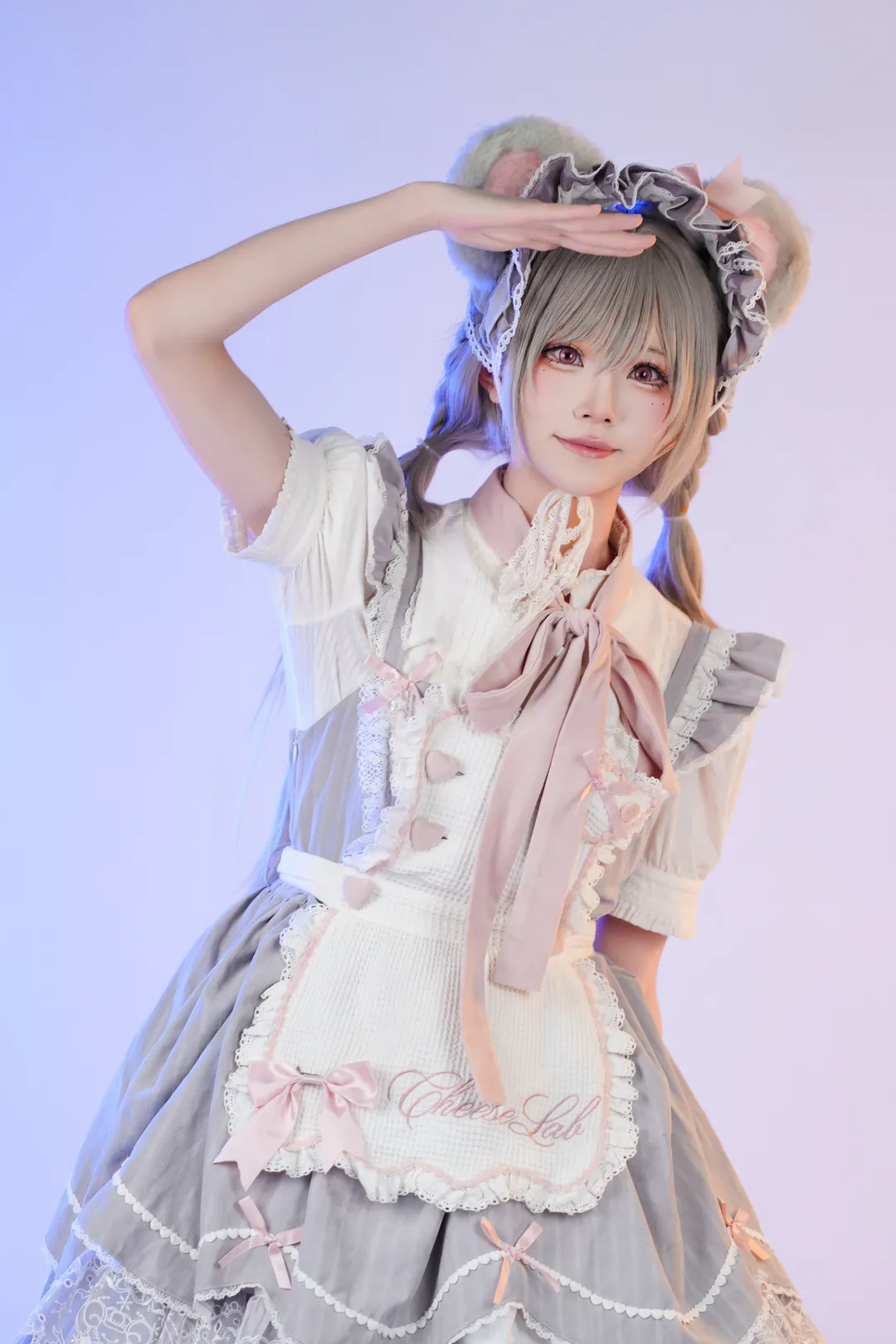 【ロリータコスプレ】ホタルACGエキスポでのグレー＆ホワイト系撮影記録 - 8 枚目