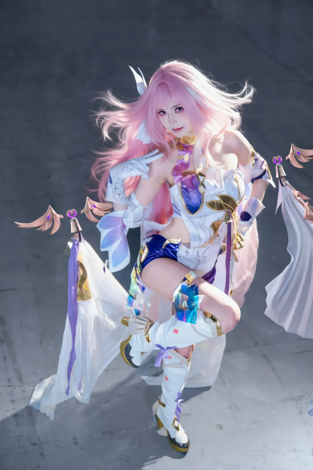 【爱莉希雅cos】《崩坏三》人之律者的粉色记忆 - 第 1 张