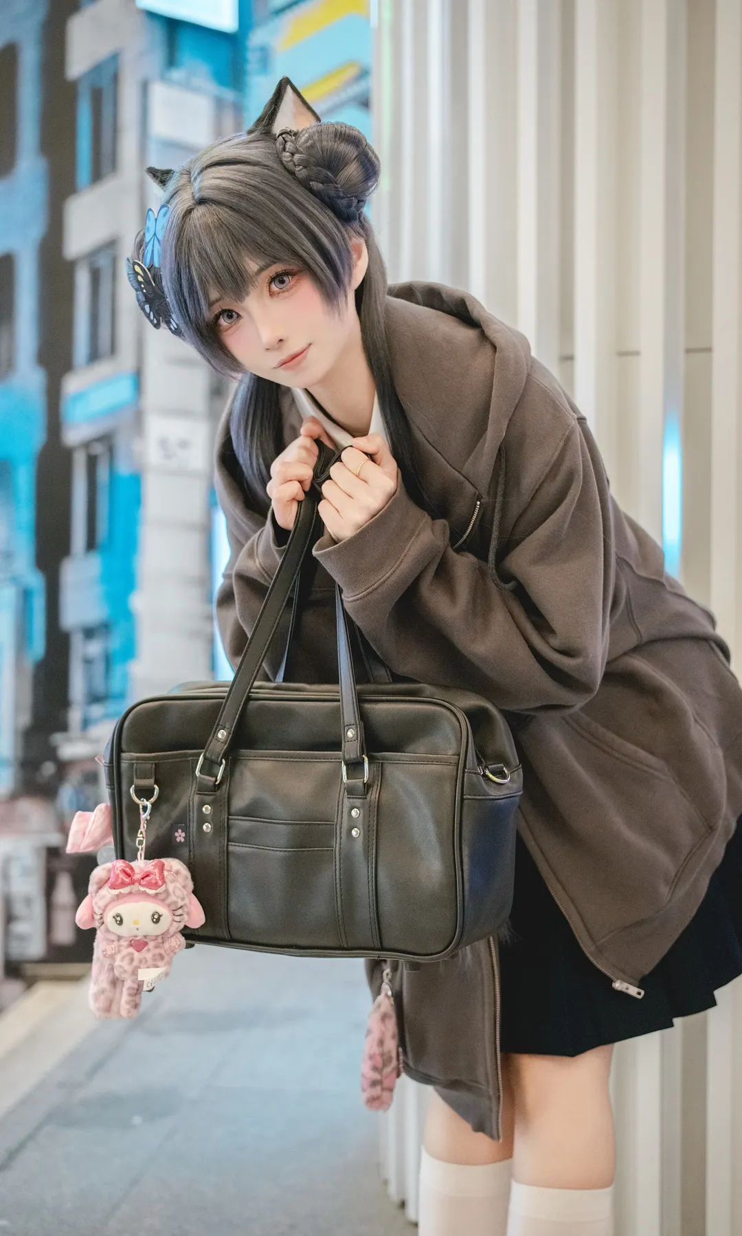【妃咲cos】蔚蓝档案学园外的街头日常