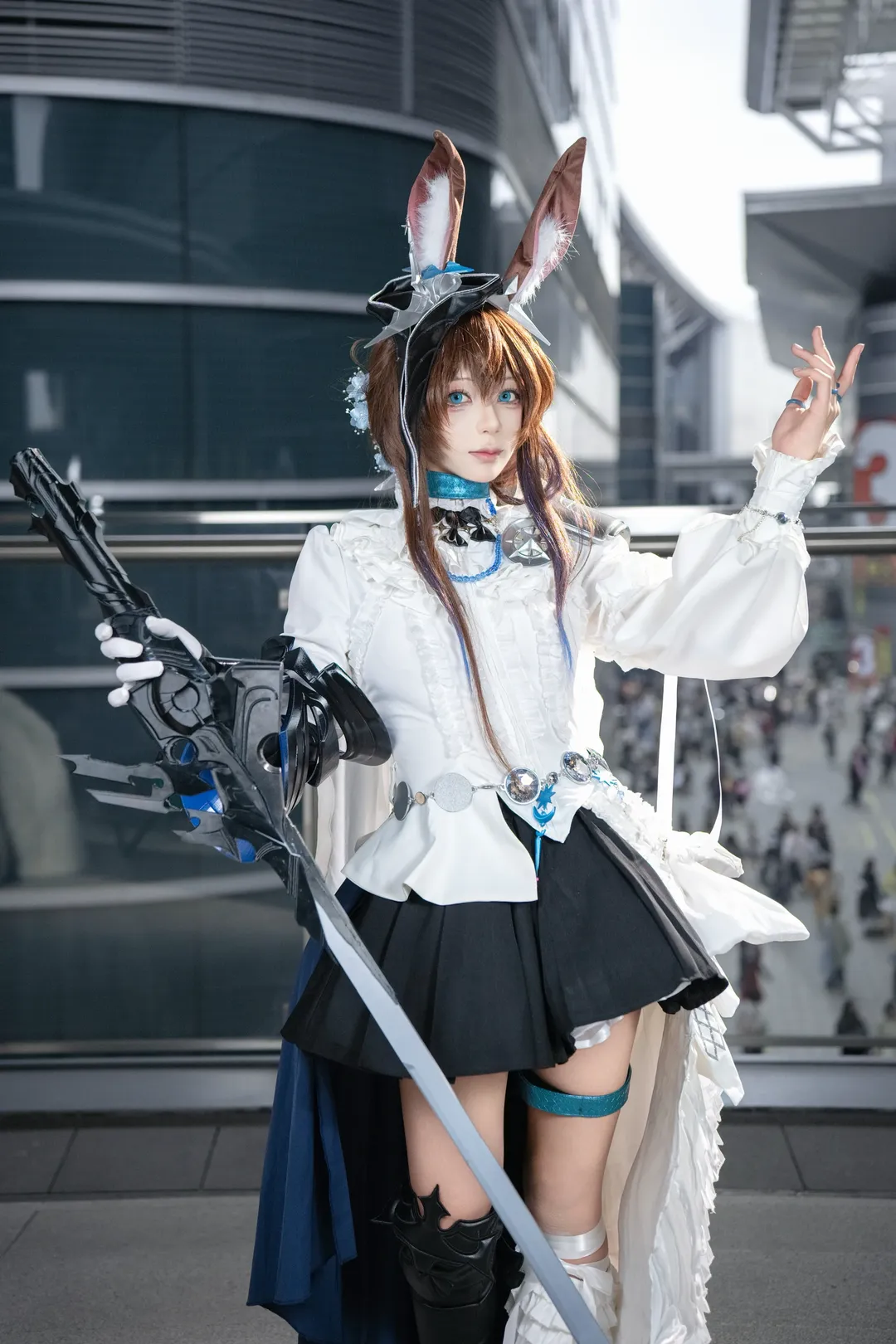 【アーミヤ コスプレ】『アークナイツ』ロドスの信念、いつかこの剣を置ける日が来ることを - 2 枚目