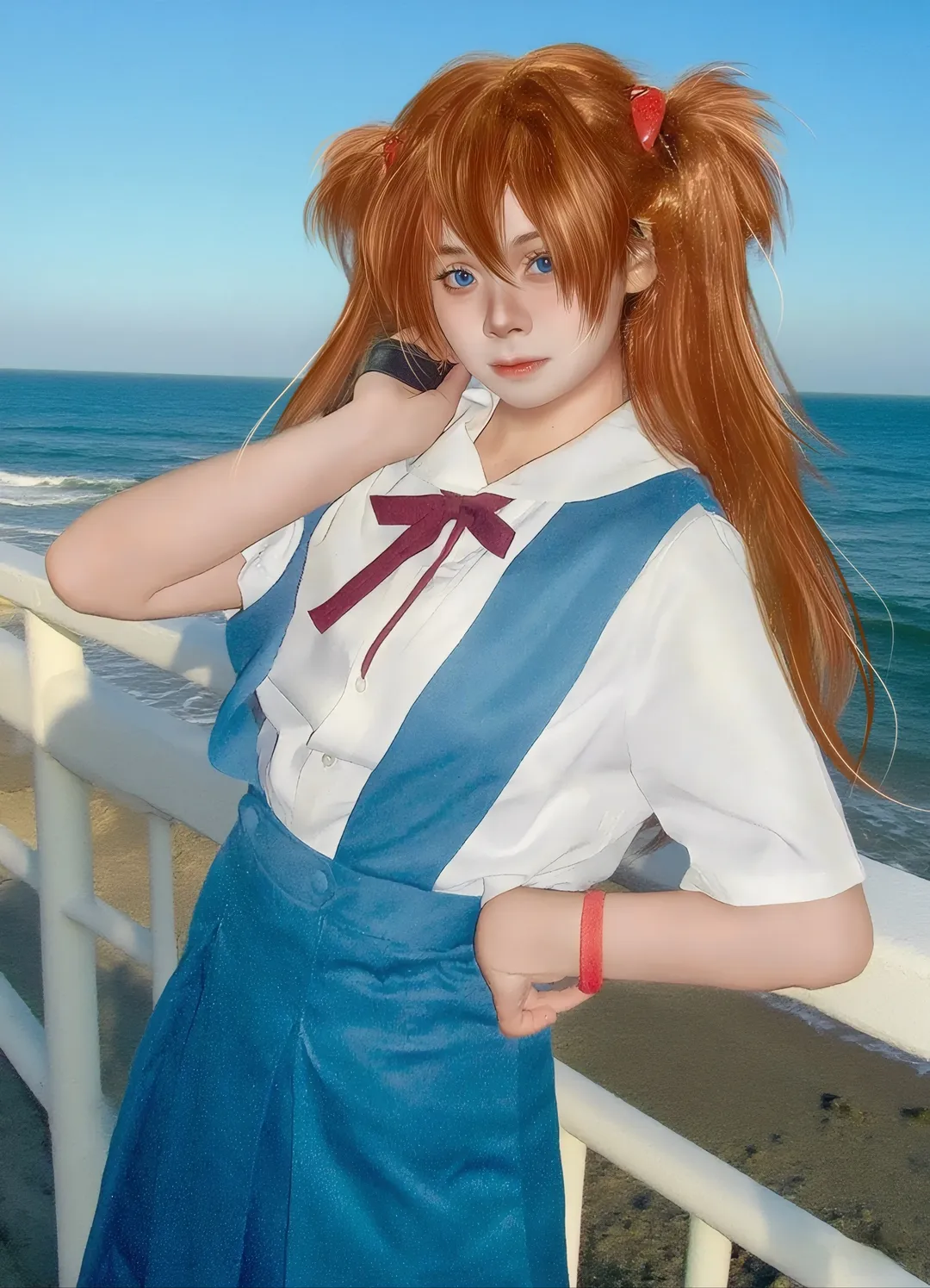 【明日香cos】海边的蓝鸟，关于自由与悲伤的还原