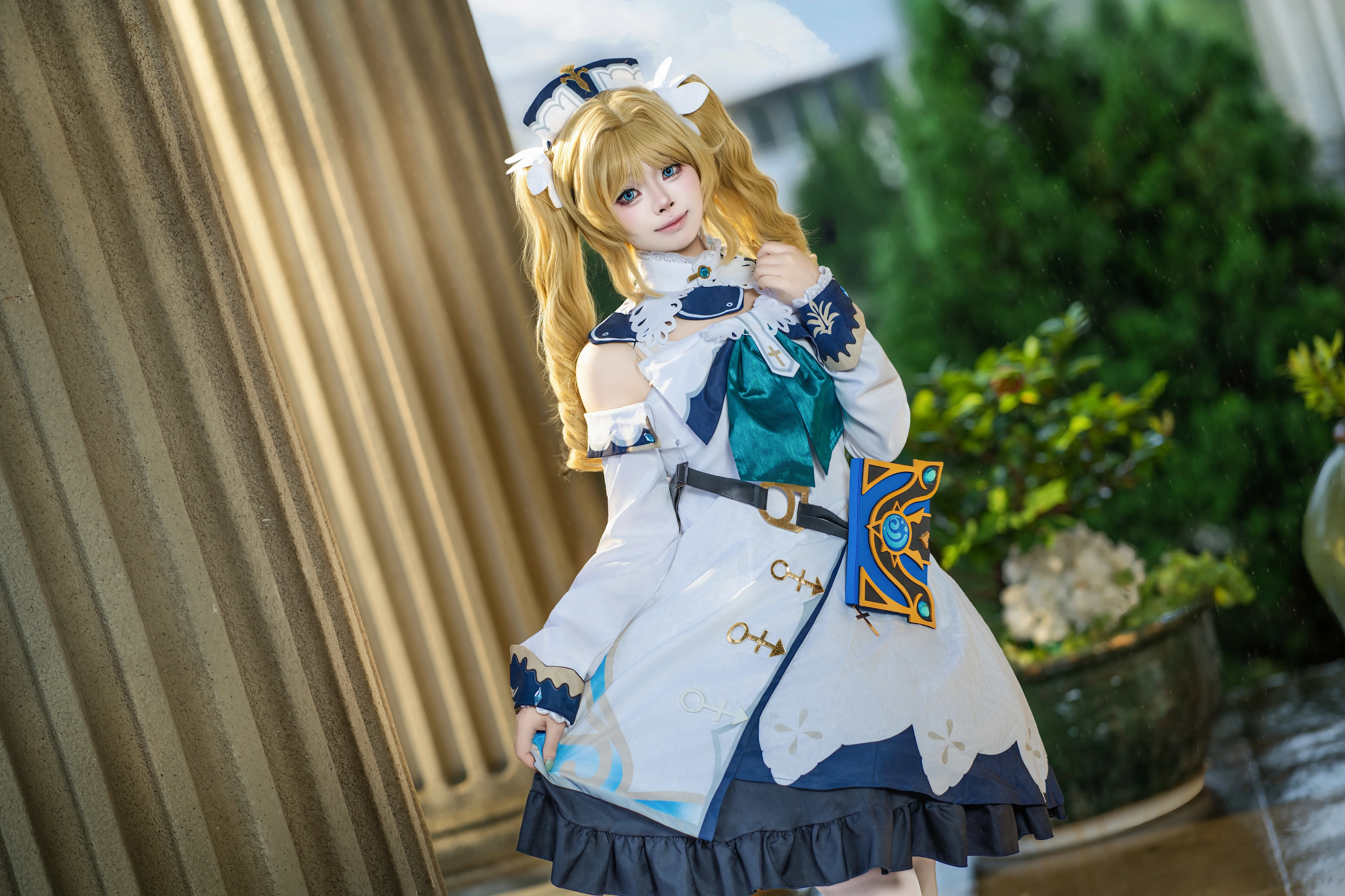 【芭芭拉cos】原神蒙德城的治愈之光，今日份治疗已就位 - 第 2 张