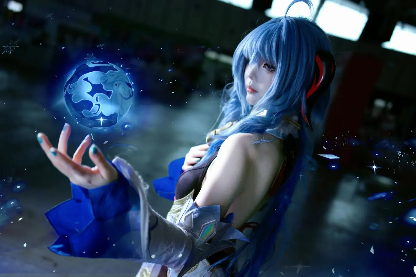 【甘雨cos】原神璃月仙兽的优雅凝华 - 第 2 张