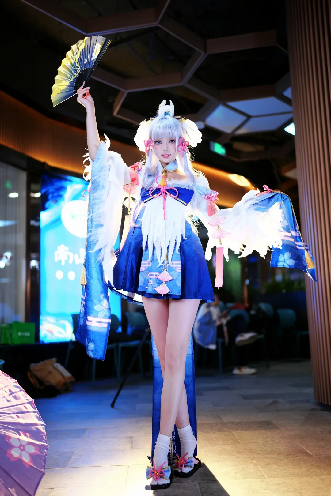【神里绫华cos】原神神里绫华，在光影中的灵动瞬间