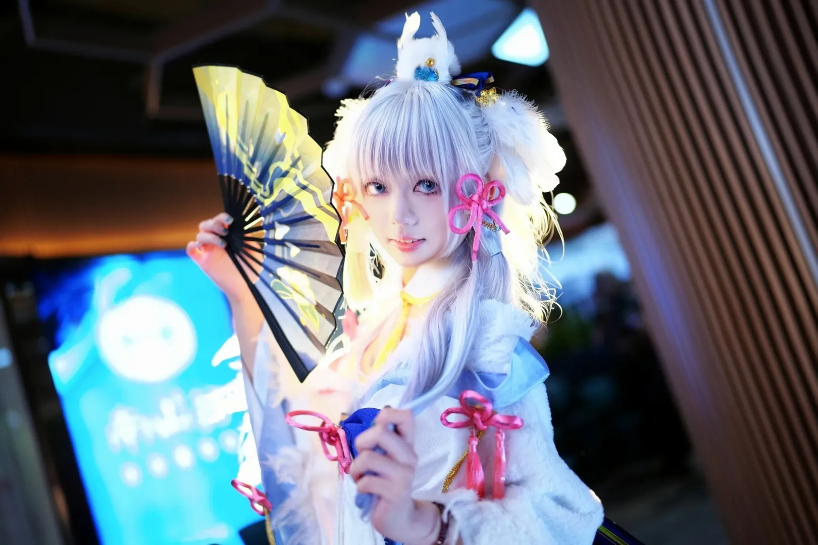【神里绫华cos】原神神里绫华，在光影中的灵动瞬间 - 第 9 张