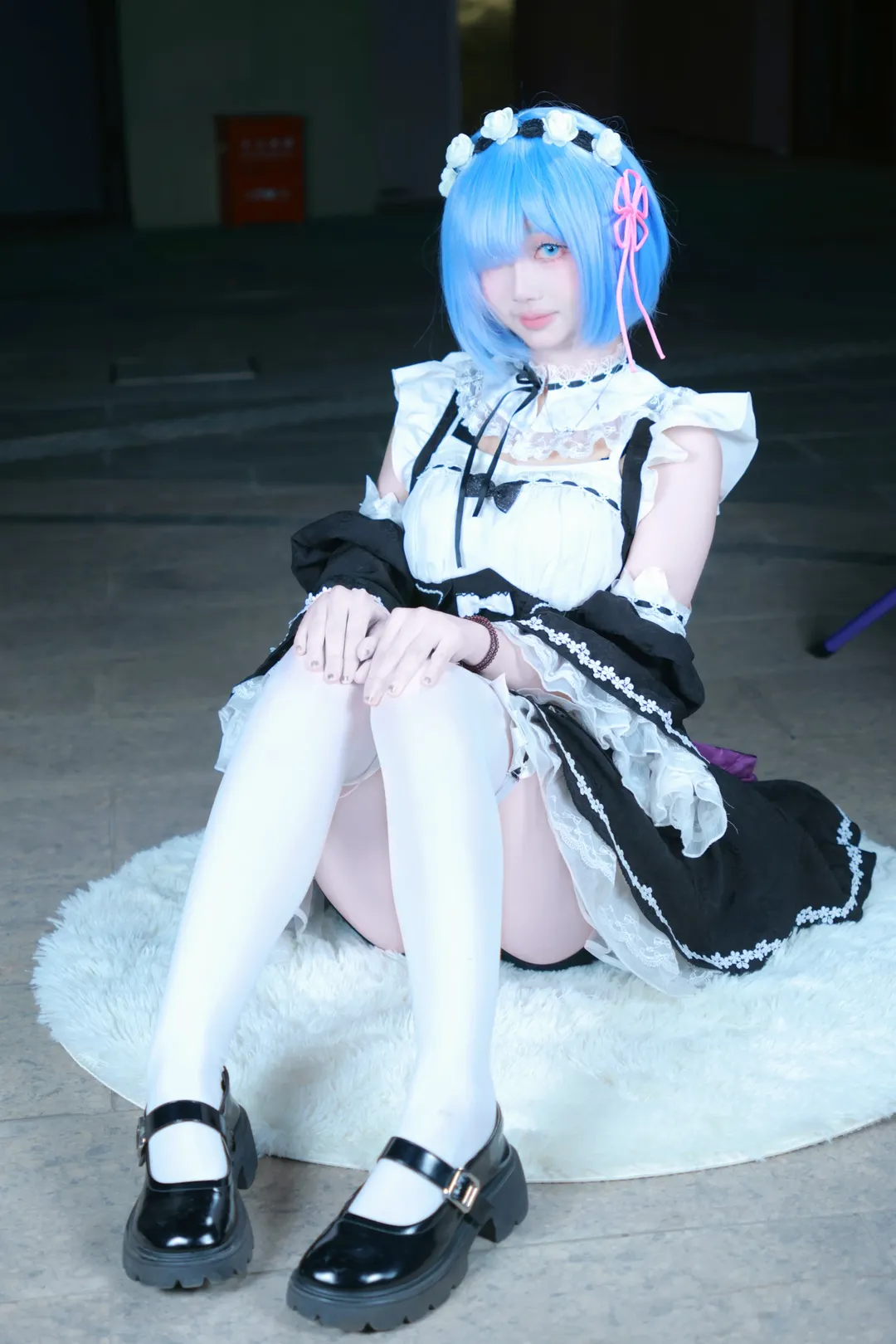 【蕾姆cos】从零开始的异世界，关于这套女仆装的一些拍摄心得 - 第 3 张