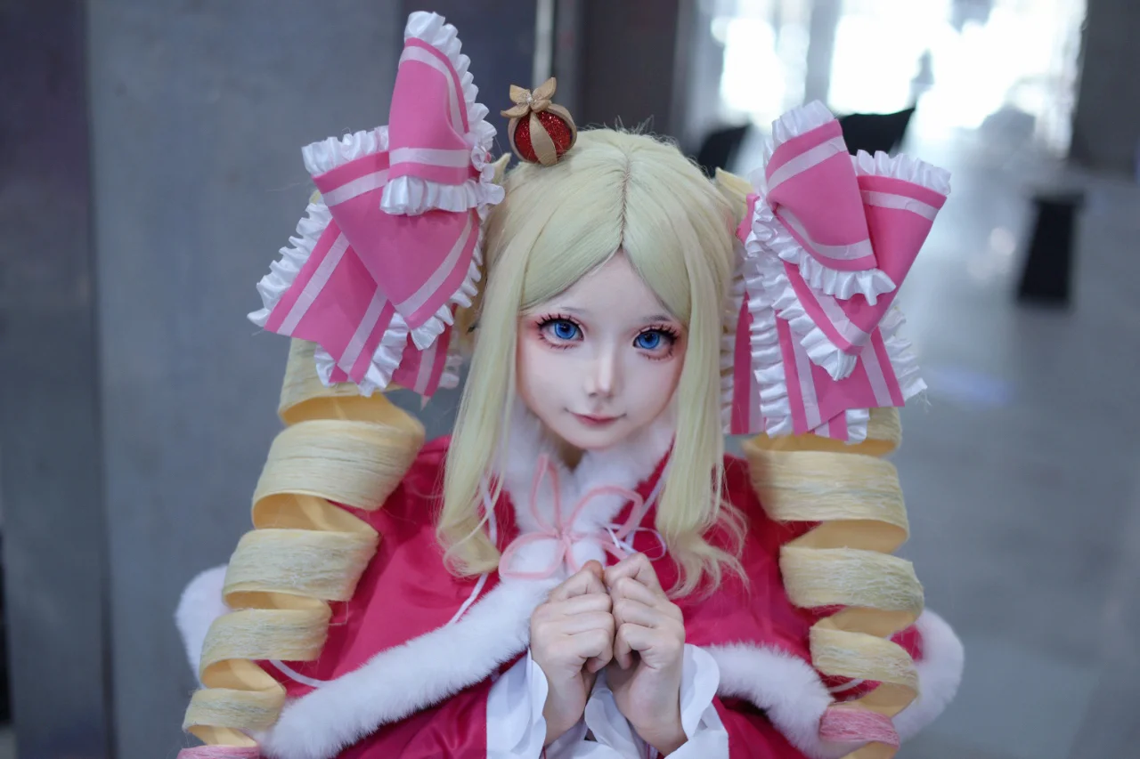 【贝蒂cos】从零开始的异世界，粉色洋装人偶风返图 - 第 2 张