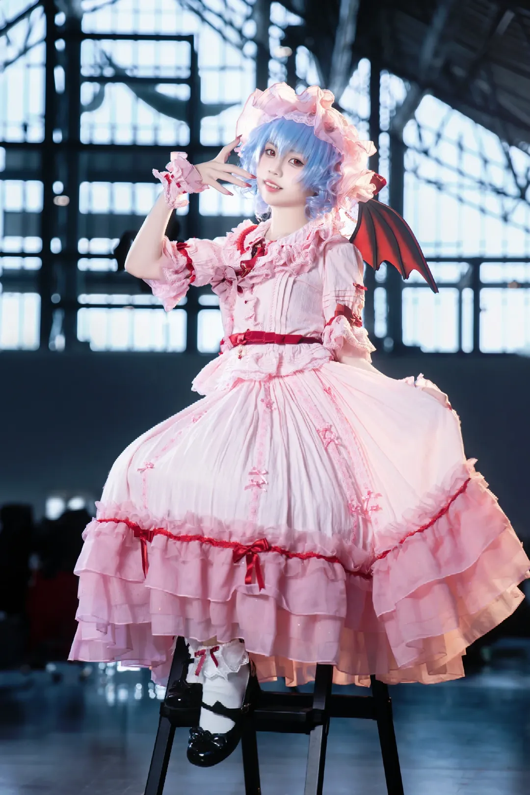 【蕾米莉亚cos】东方project红魔馆的威严与甜美感