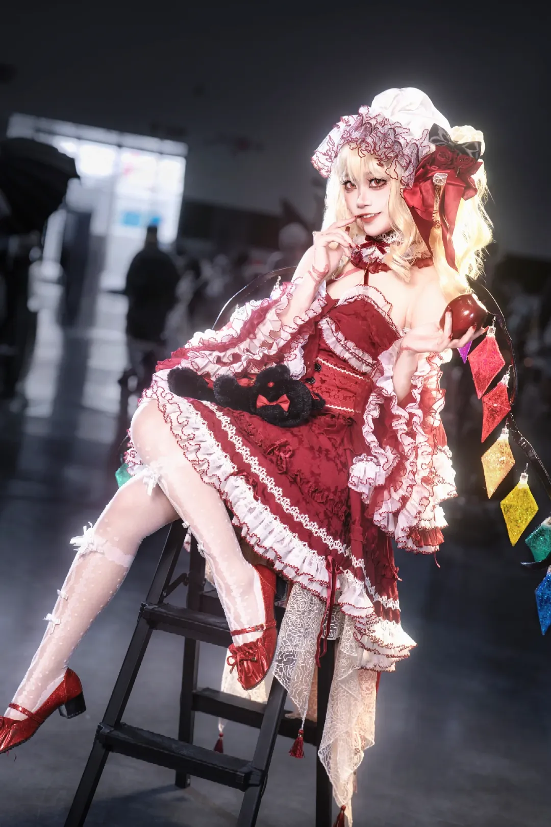 【芙兰朵露·斯卡雷特cos】东方Project红魔馆的番茄炒蛋大作战 - 第 1 张