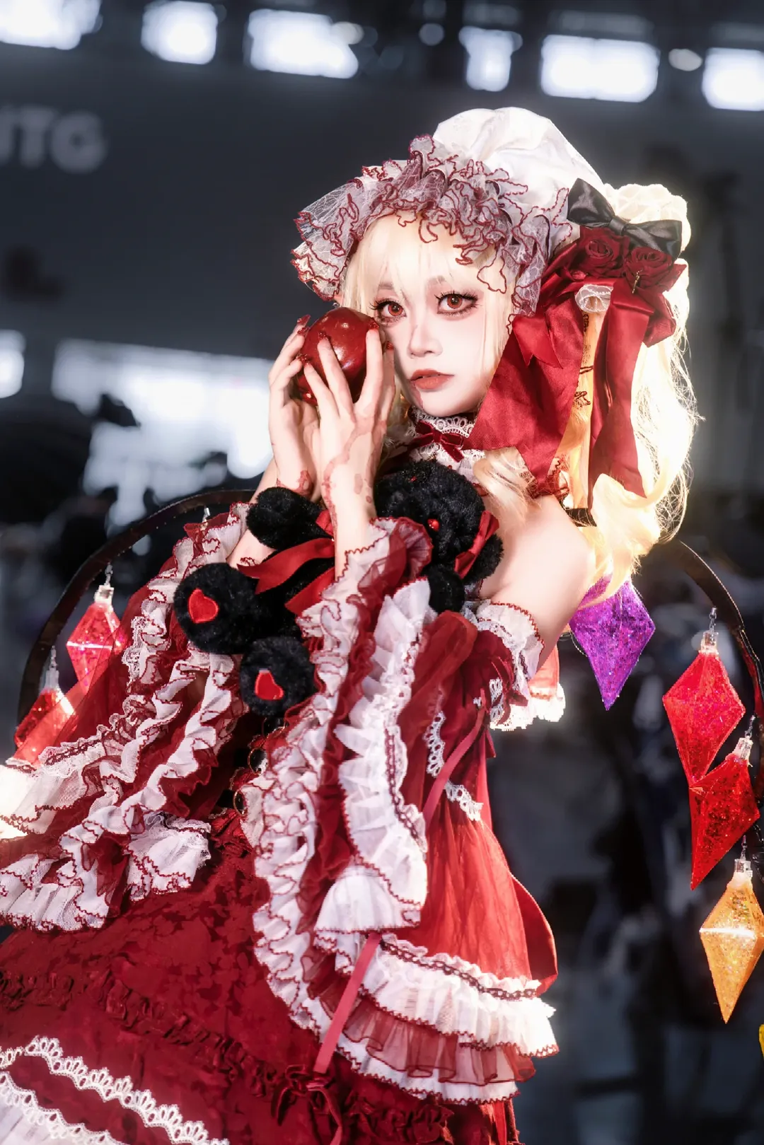 【芙兰朵露·斯卡雷特cos】东方Project红魔馆的番茄炒蛋大作战 - 第 3 张