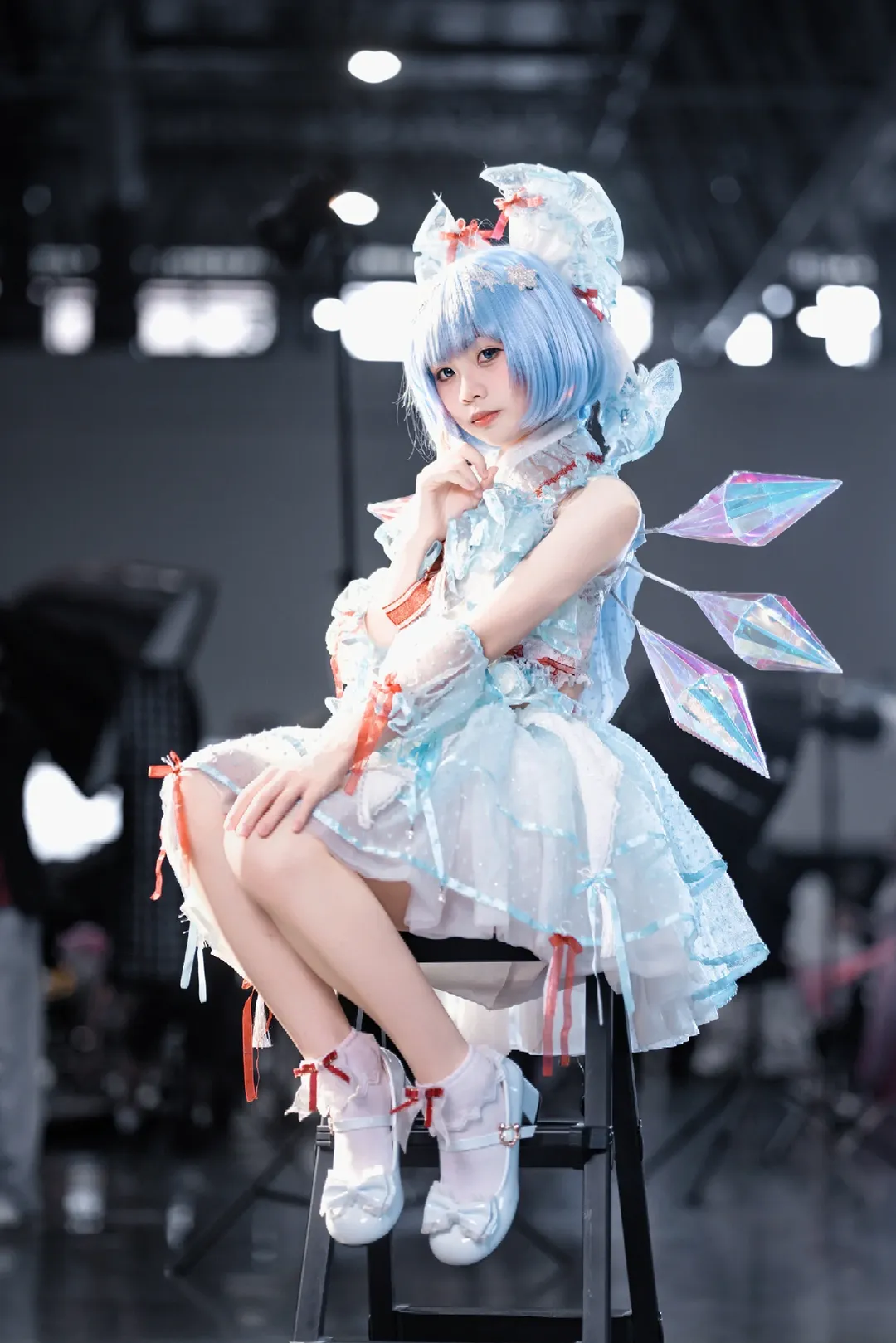 【琪露诺cos】东方project幻想乡最强妖精的冰晶时刻 - 第 2 张