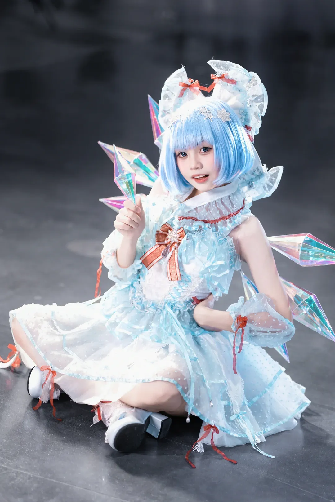 【琪露诺cos】东方project幻想乡最强妖精的冰晶时刻 - 第 3 张