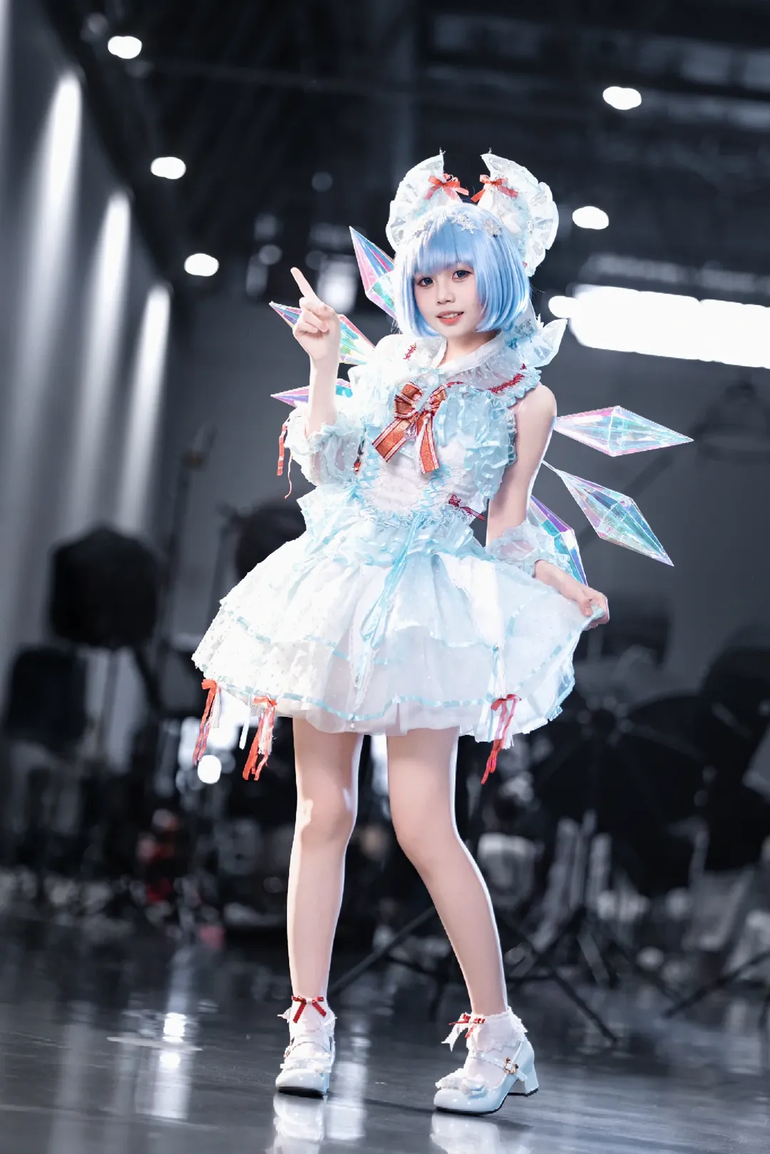 【琪露诺cos】东方project幻想乡最强妖精的冰晶时刻