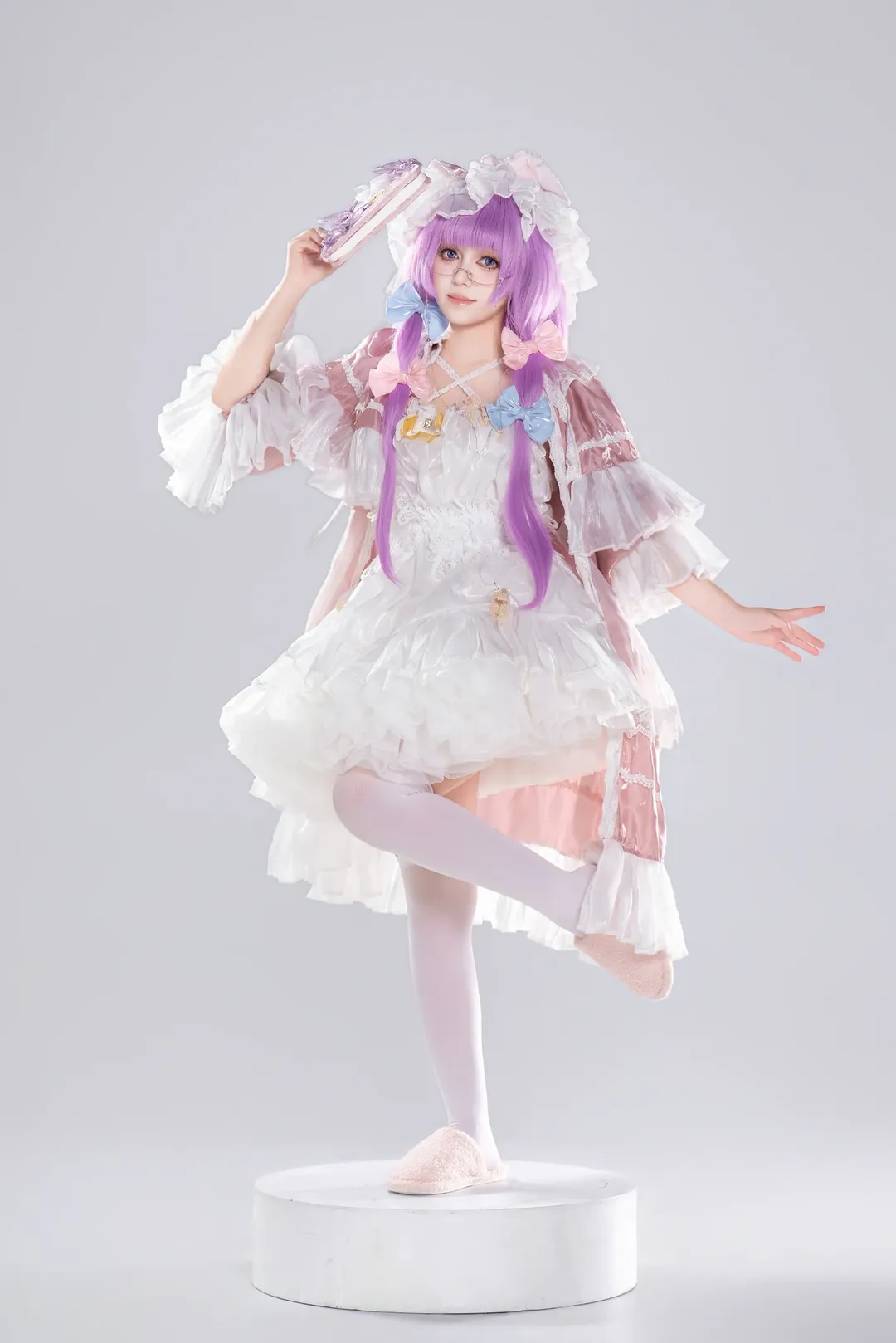 【帕秋莉·诺蕾姬cos】东方Project白棚居家感魔法书拍摄分享