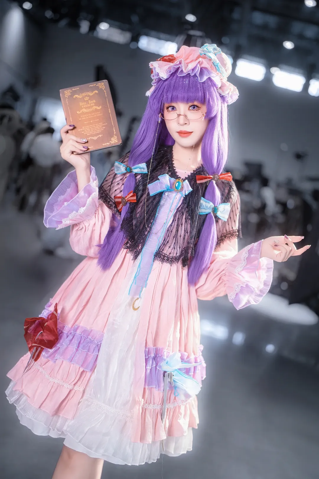 【帕秋莉cos】东方Project图书馆里的静谧魔法师 - 第 1 张