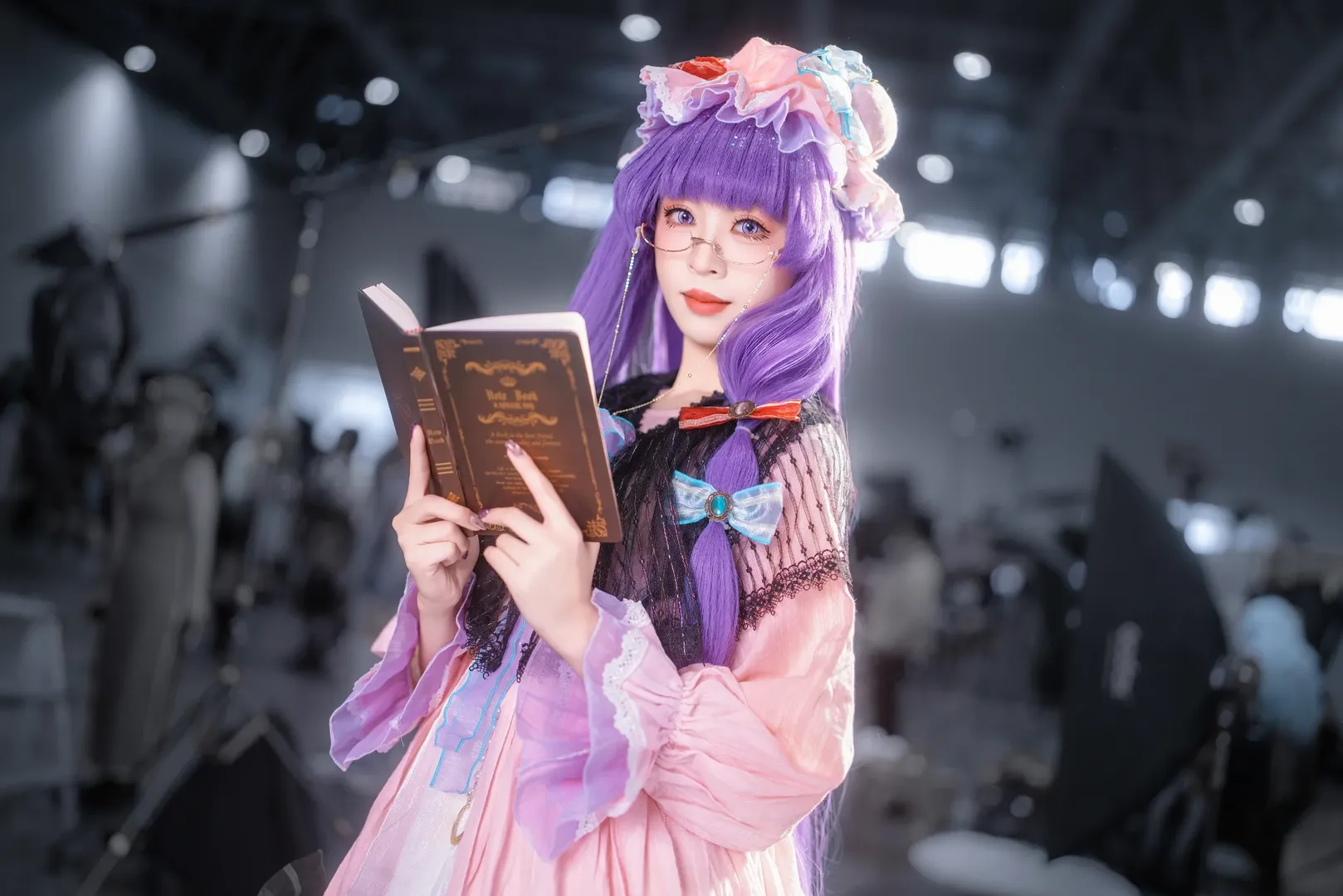 【帕秋莉cos】东方Project图书馆里的静谧魔法师 - 第 2 张