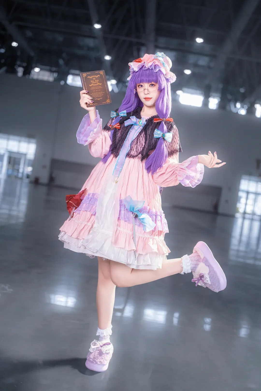 【帕秋莉cos】东方Project图书馆里的静谧魔法师 - 第 4 张