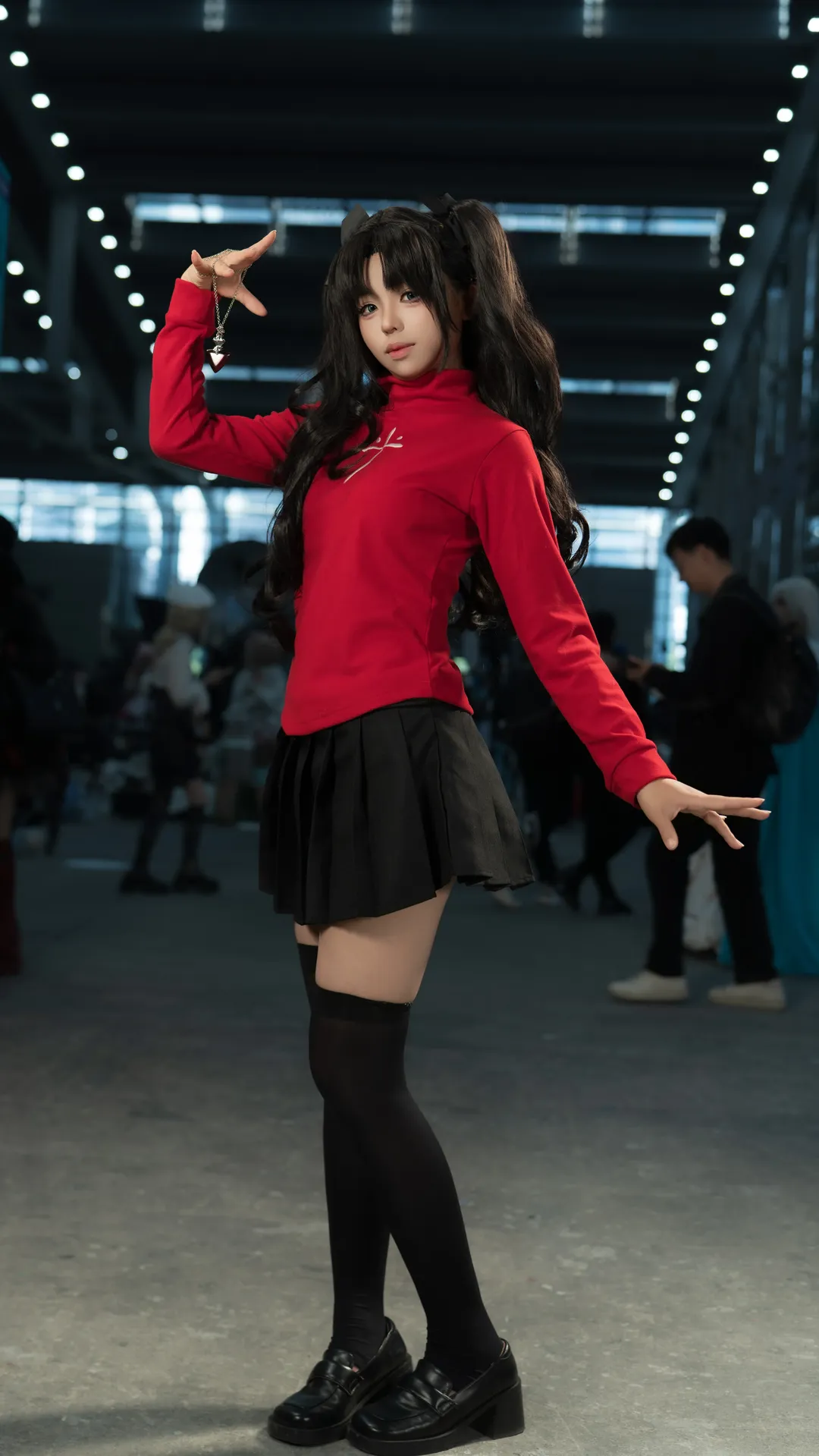 【遠坂凜cos】Fate/Grand Order漫展紅黑制服拍攝記錄 - 第 6 張