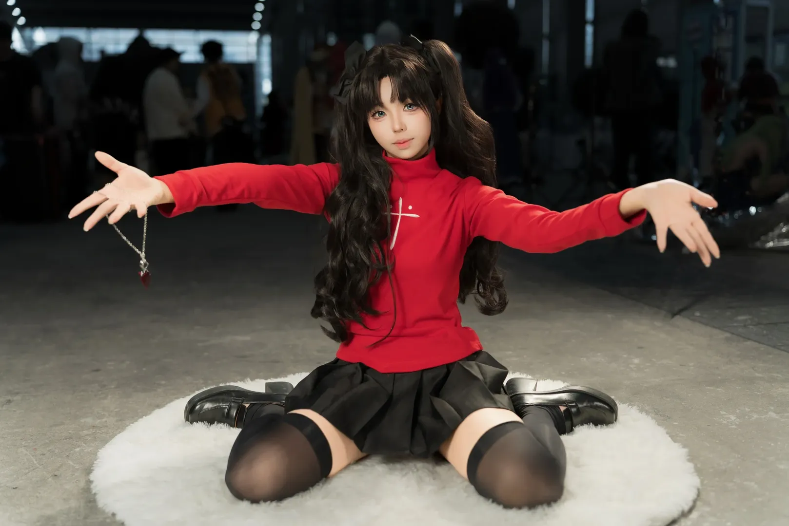 【遠坂凜cos】Fate/Grand Order漫展紅黑制服拍攝記錄 - 第 9 張