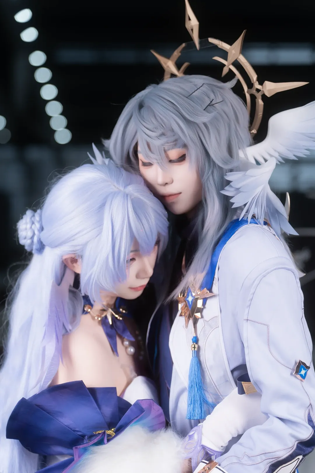 【知更鸟cos】崩坏星穹铁道的兄妹组，漫展现场的双人写真 - 第 1 张