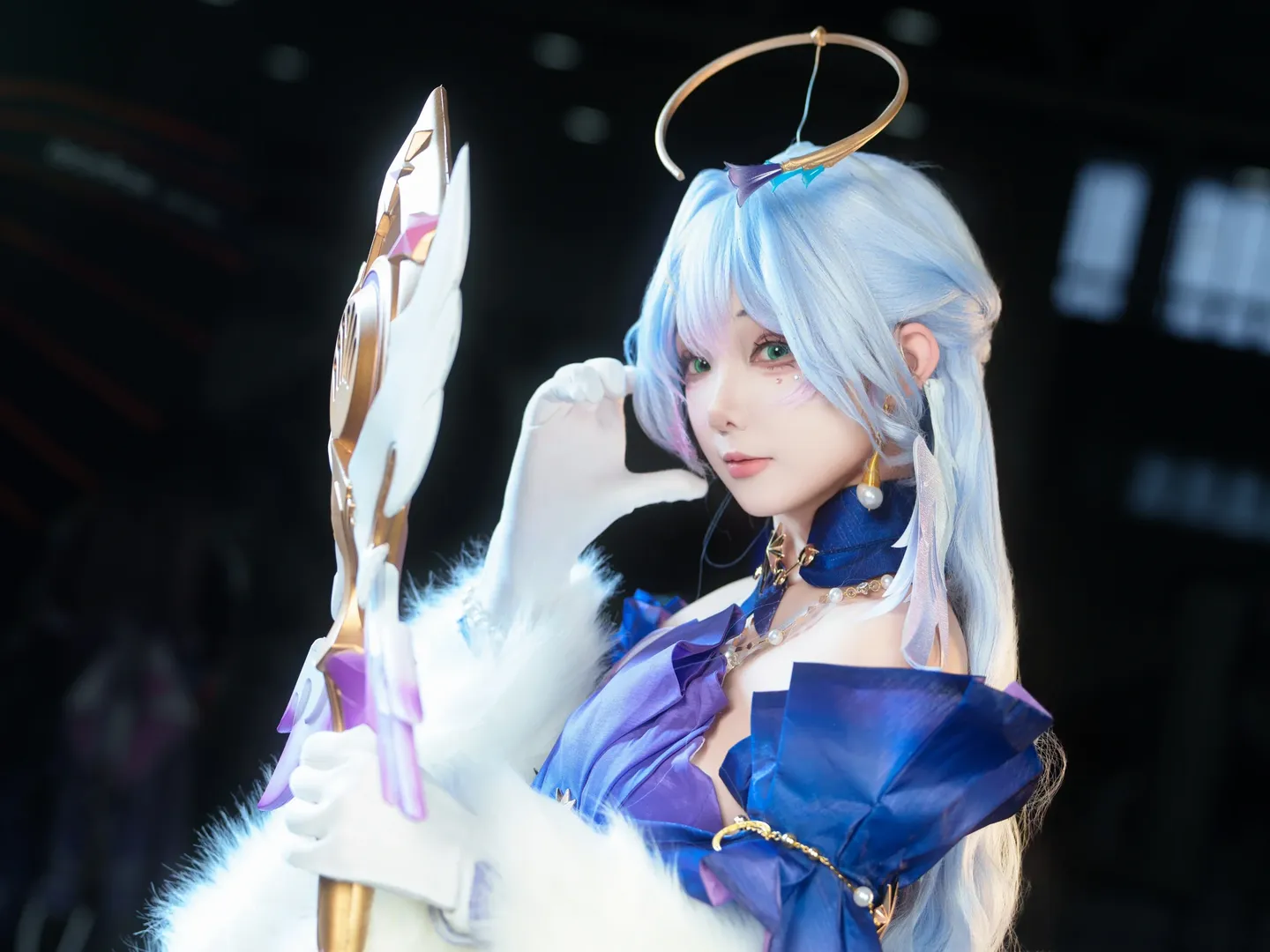 【ロビン コスプレ】『崩壊：スターレイル 周年記念』の会場を歩む - 3 枚目