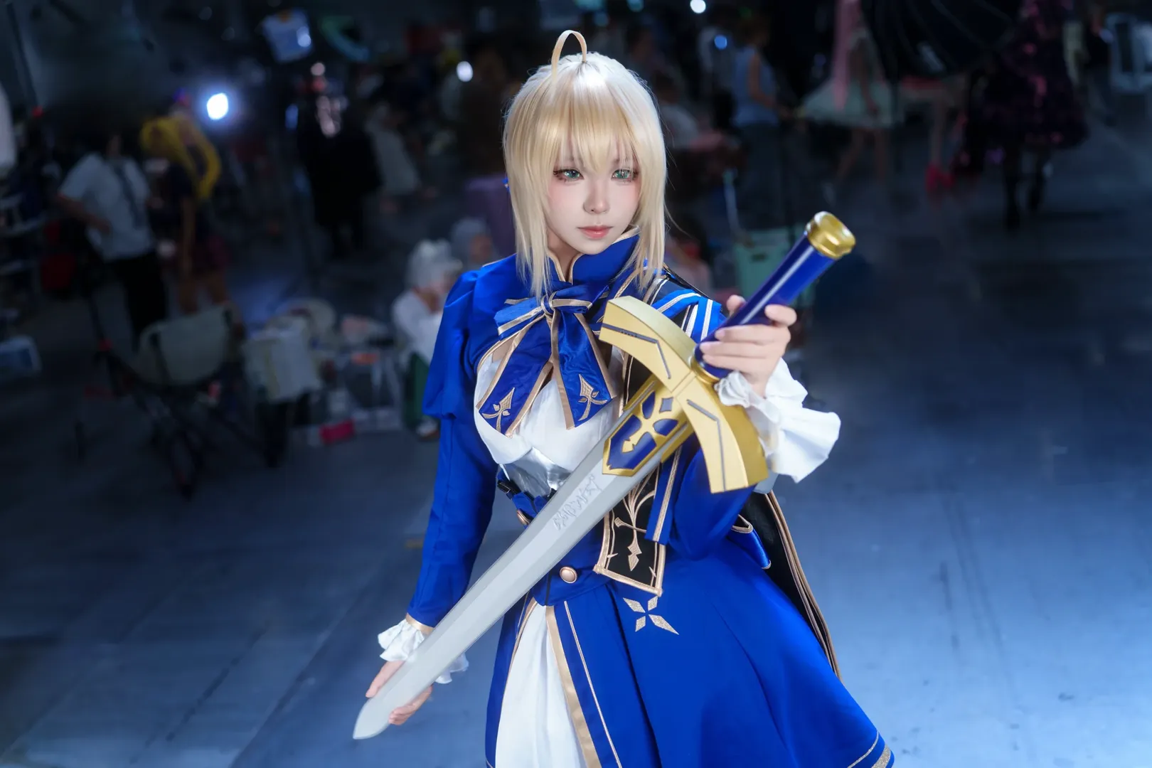 【sabercos】Fate蓝金战裙的漫展拍摄记录 - 第 3 张