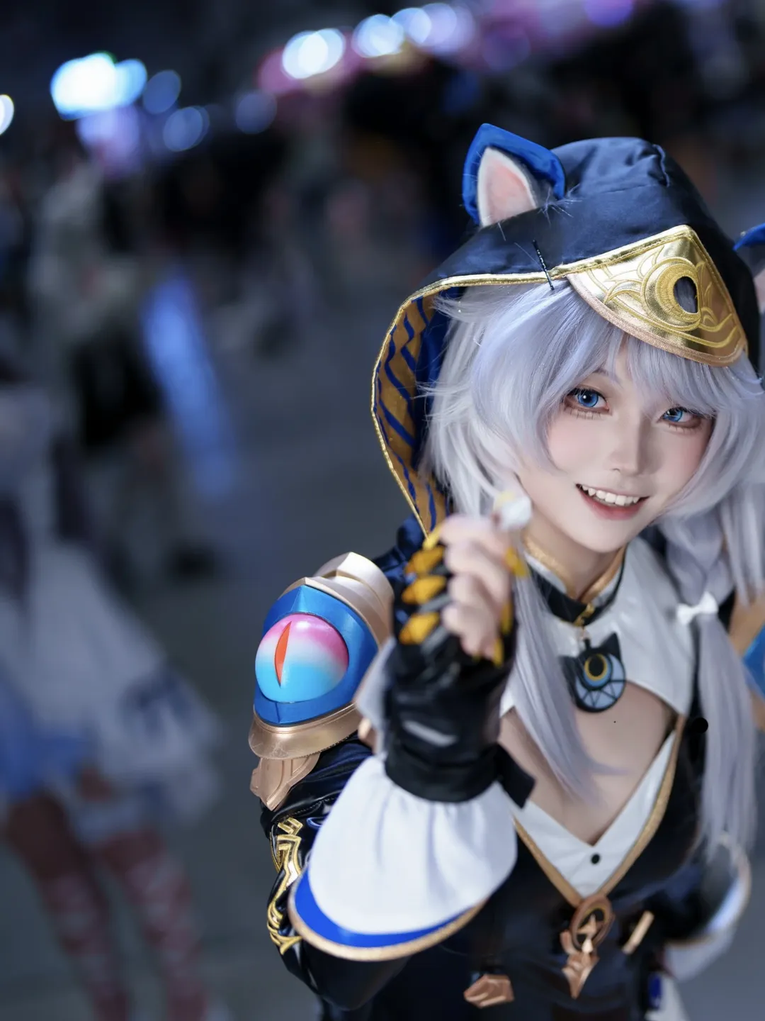 【賽飛兒cos】崩壞星穹鐵道雅貓與阿格萊雅的並肩時刻 - 第 1 張