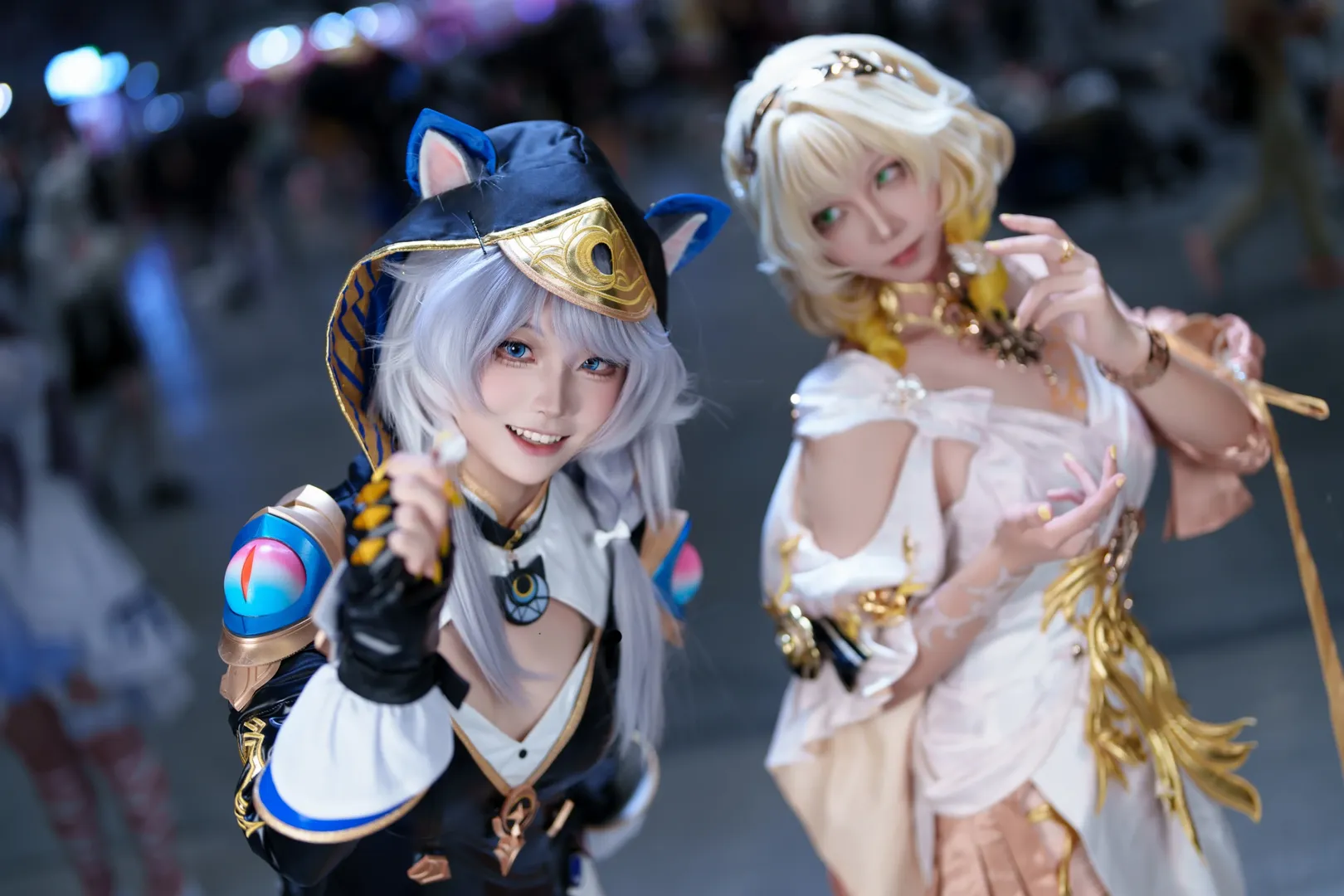 【賽飛兒cos】崩壞星穹鐵道雅貓與阿格萊雅的並肩時刻 - 第 3 張