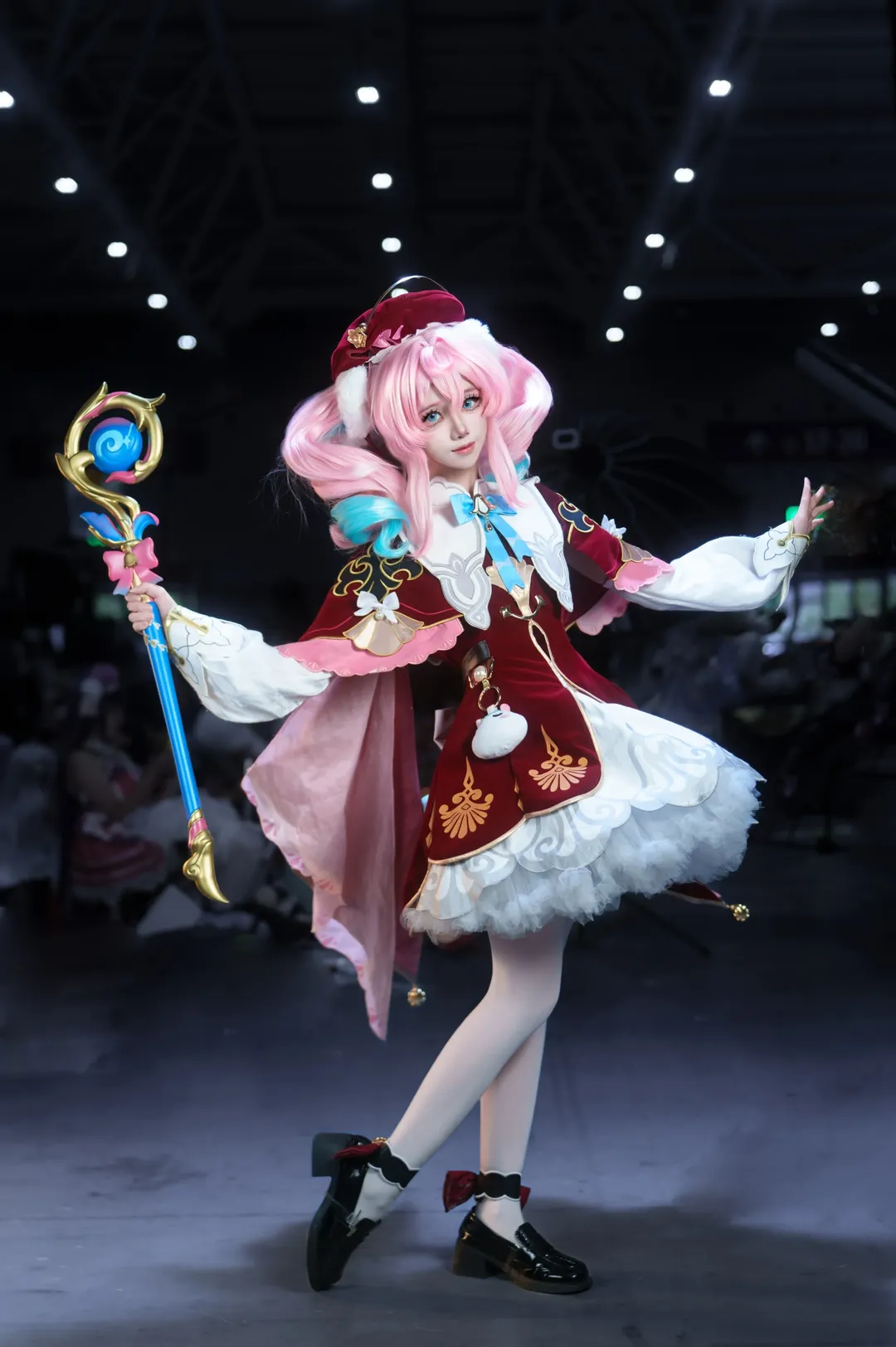 【风堇cos】崩坏星穹铁道电玩节返图，这套法杖拿得手酸