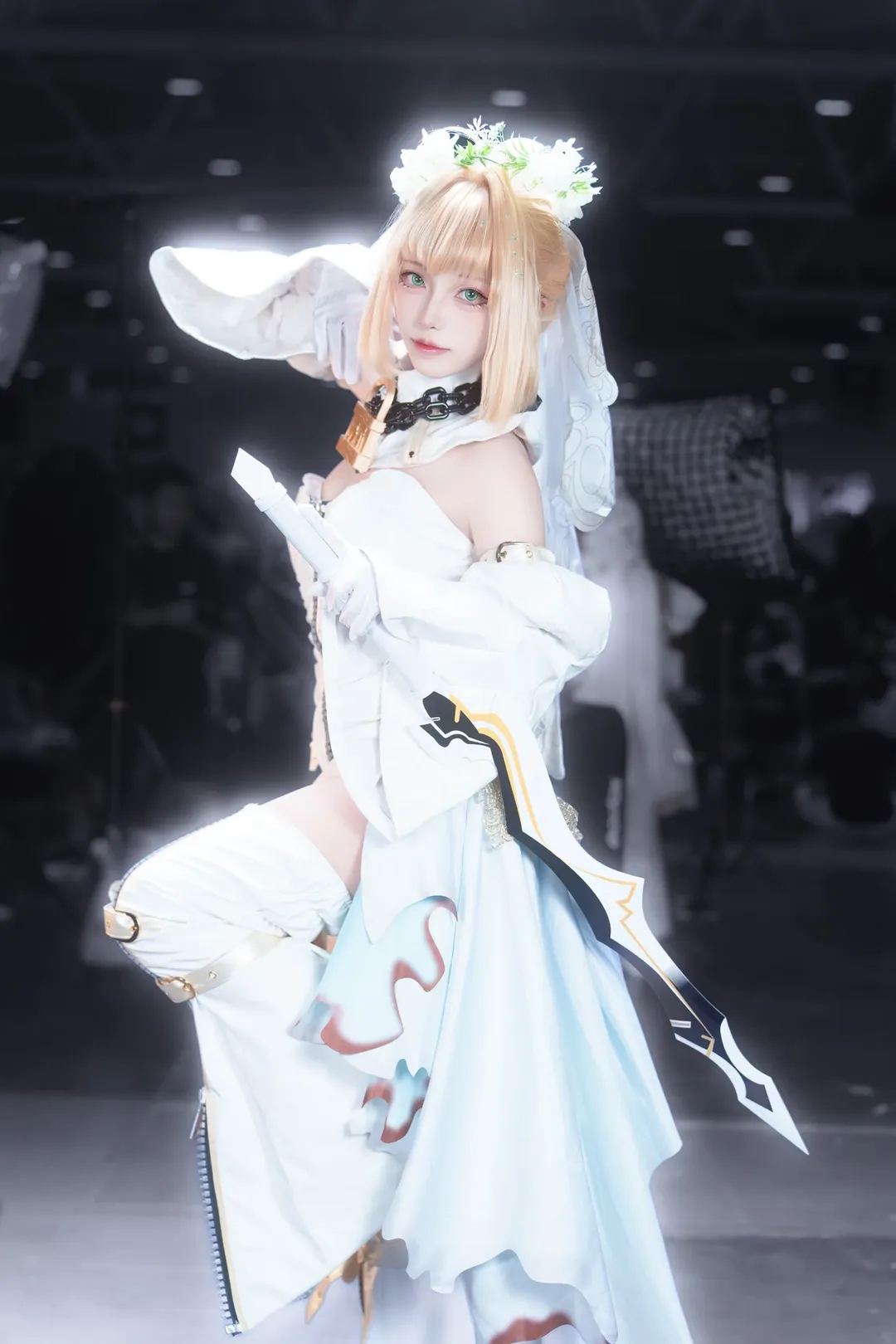 【花嫁尼禄cos】环形漫展Day1返图，Fate/Grand Order的拍摄记录